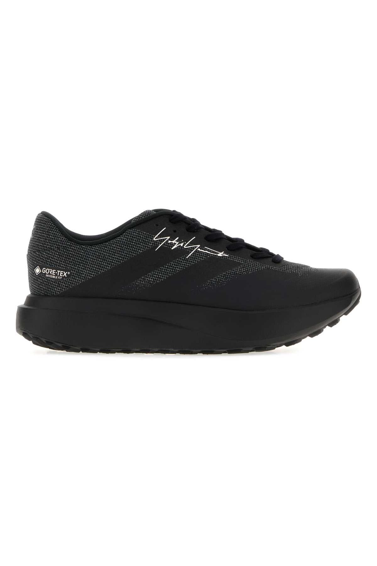 Y3 Yamamoto GORE-TEX Fabric Sneakers — Black by Y3 Yamamoto