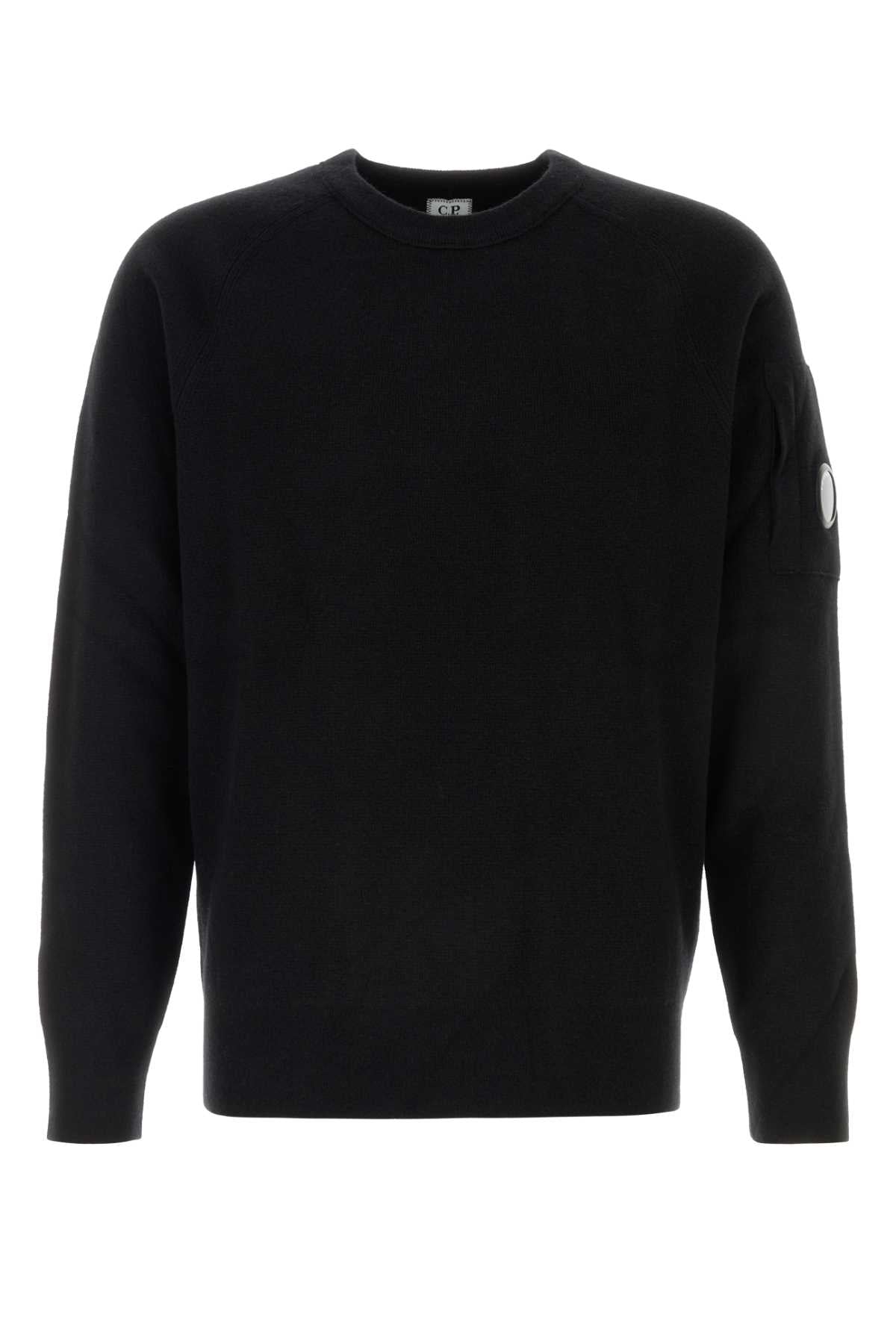 C.P. Company Crew Sweater — Black by C.p. Company