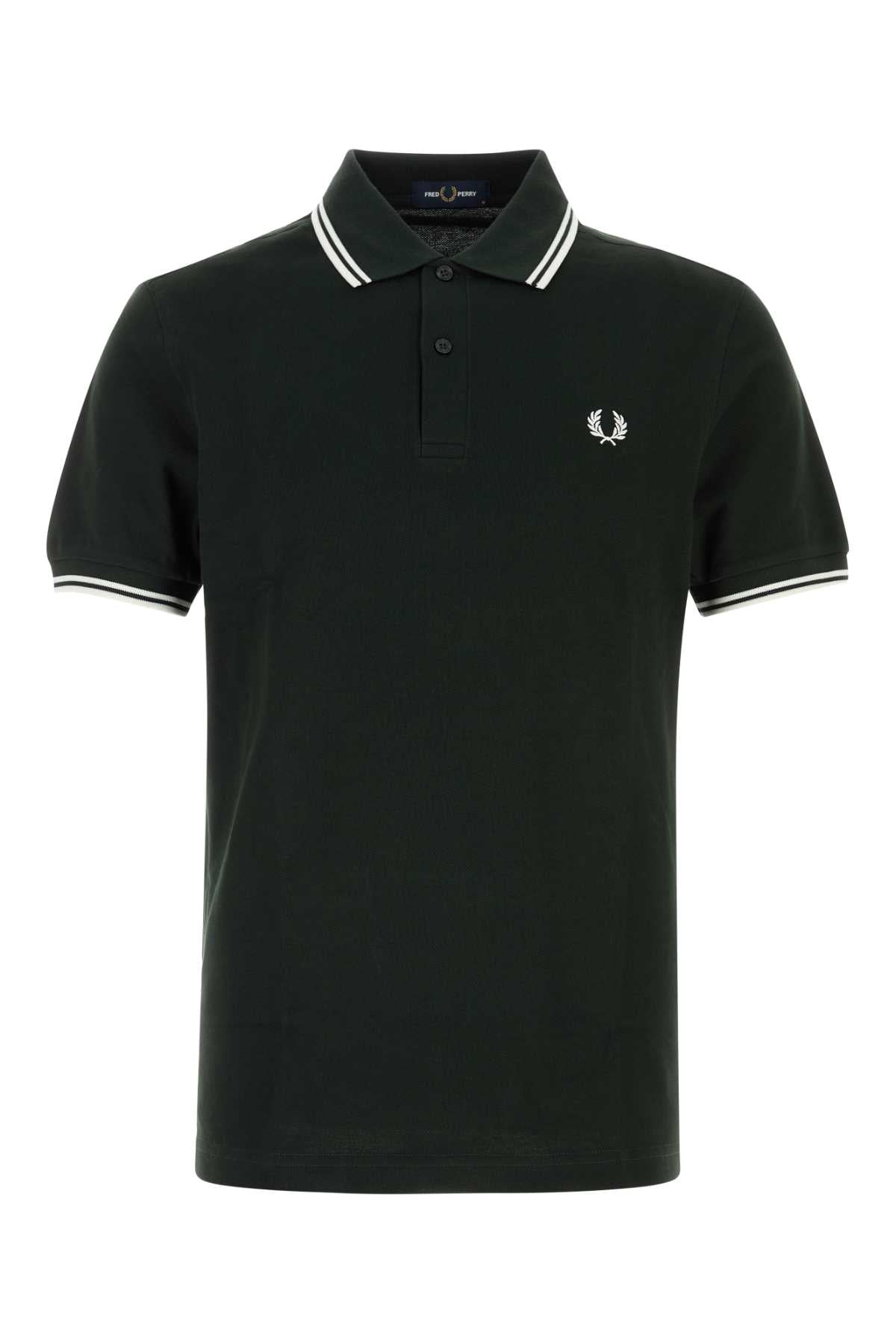 Fred Perry Twin Tipped Polo Shirt — Green by Fred Perry