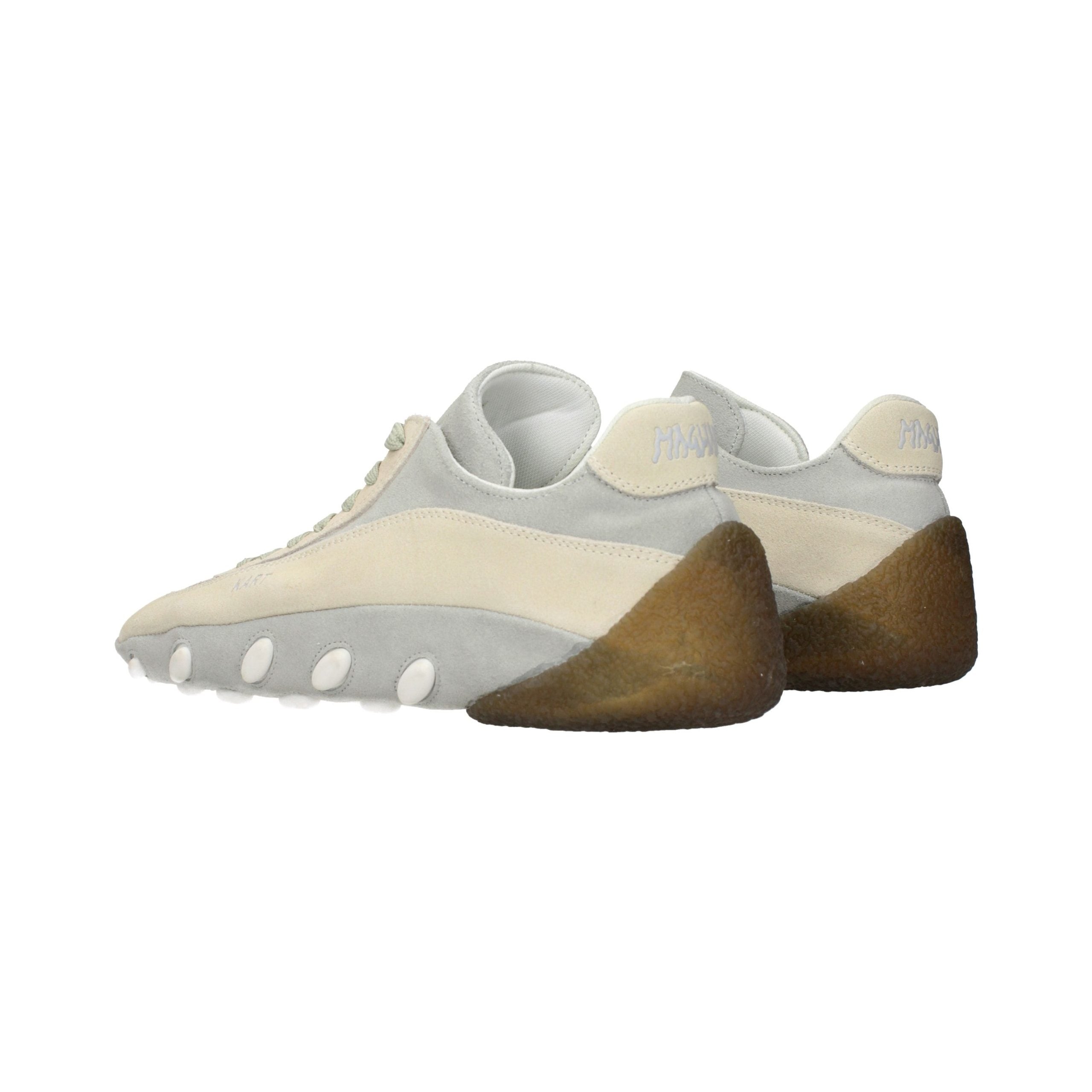 Magliano Vintage Suede Low Top Sneaker — Beige, view 4