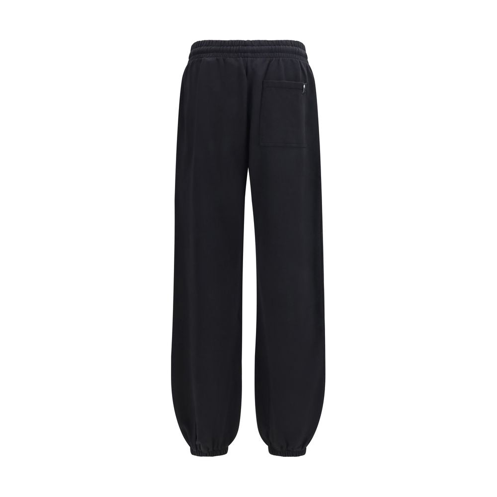 Palm Angels Palm Tree Logo Sweatpants — Black, view 2