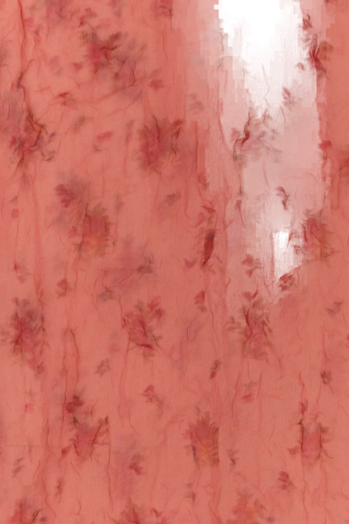 Ganni Shibori Organza Skirt — Pink, view 3