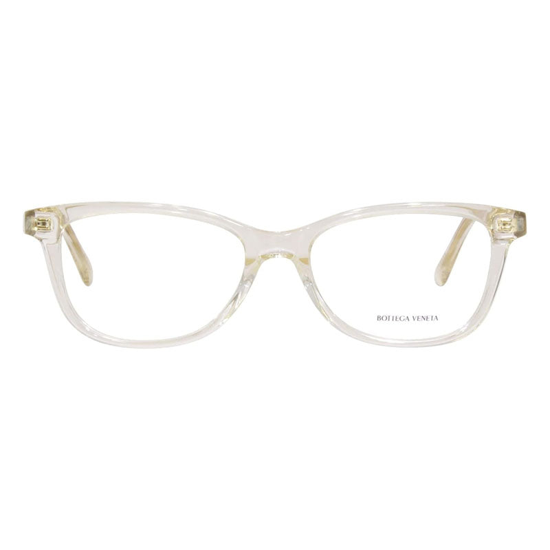 Bottega Veneta BV1028O004 Square Full-Rim Eyeglasses — Beige, view 2