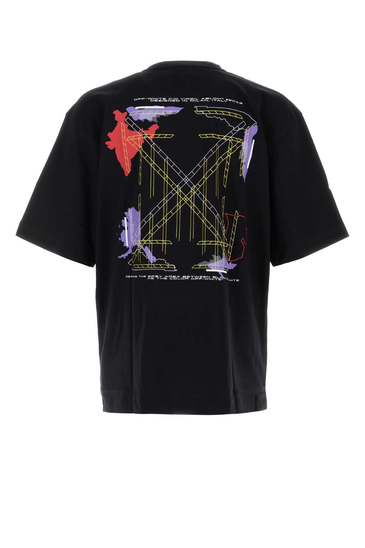 Off-White T-Shirt — Black, view 2