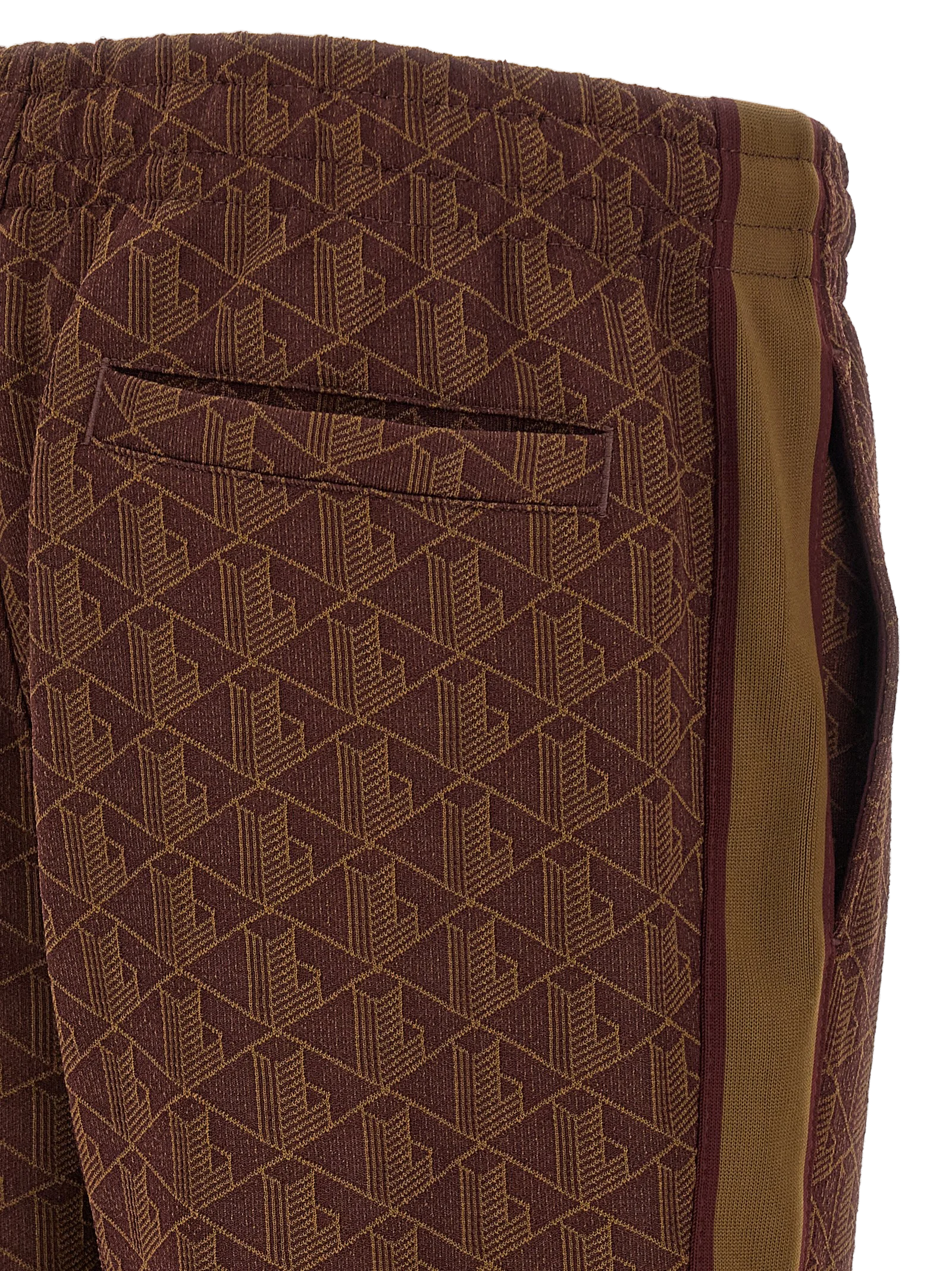 Lacoste Paris Joggers — Brown, view 4