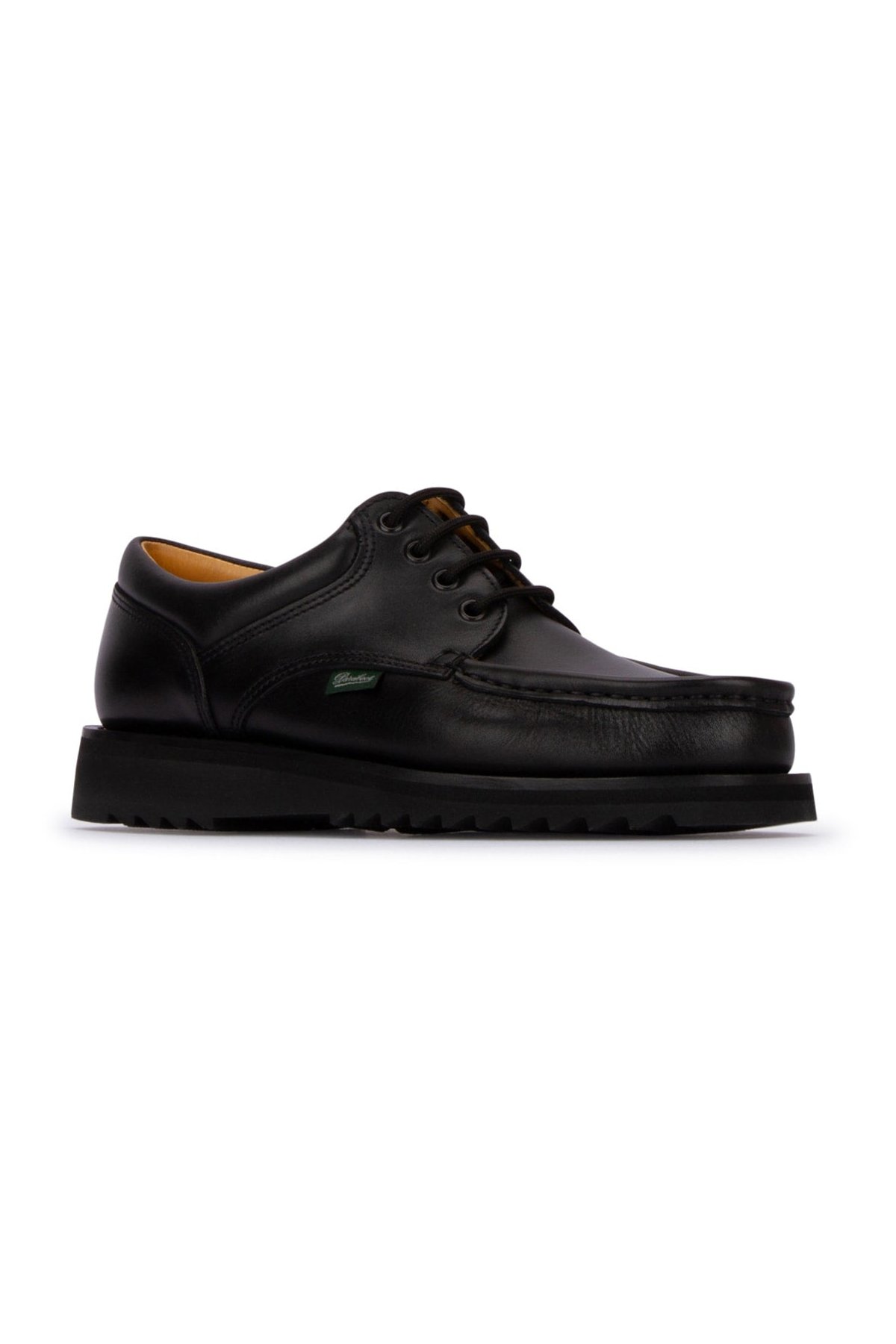 Paraboot Thiers Lace-up Flat — Black, view 2