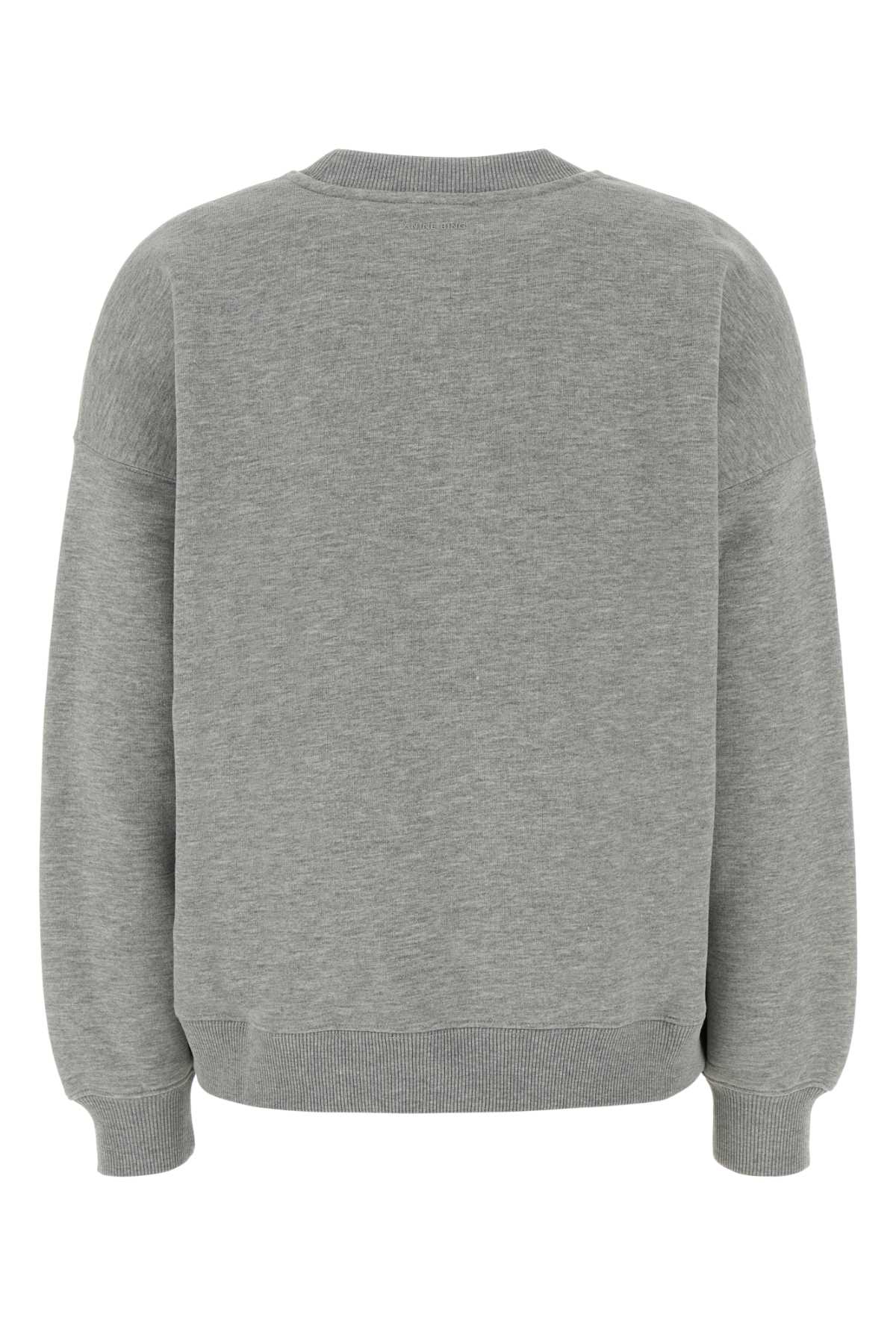 Anine Bing Miles Sweatshirt — Gray, view 2