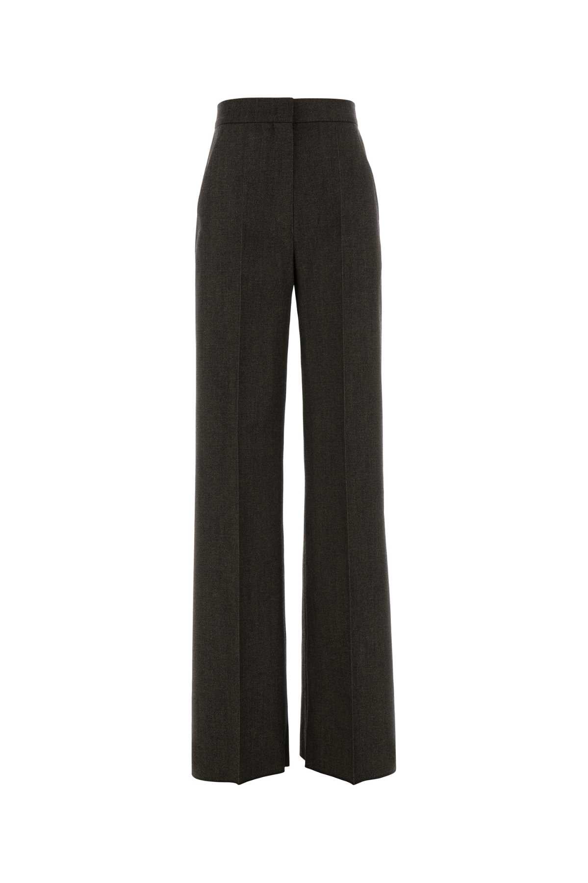 Max Mara Virgin Wool Trousers — Black by Max Mara