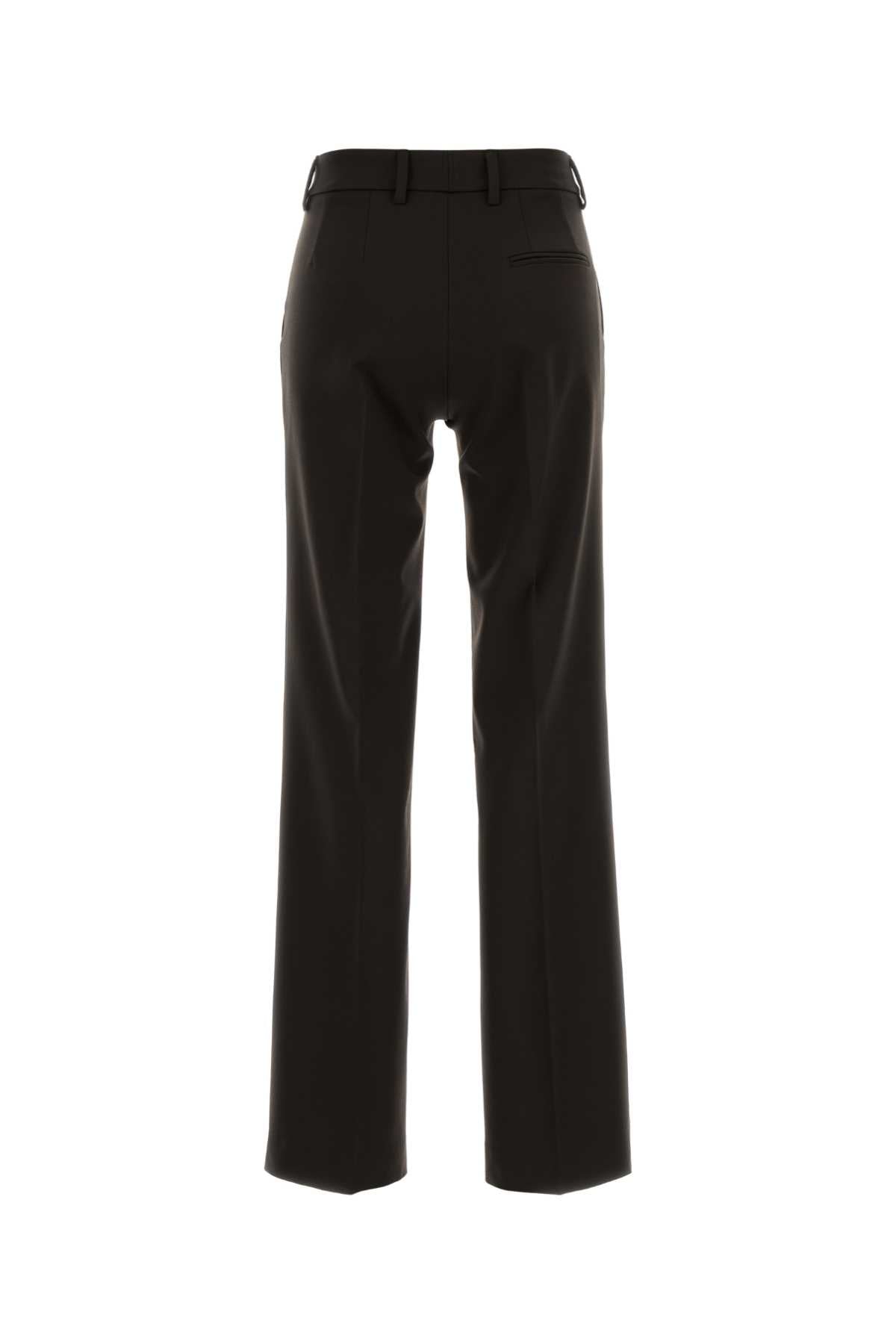 Pt Torino Virgin Wool Trousers — Brown, view 2