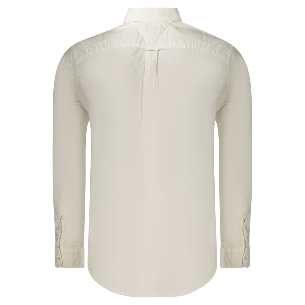Tommy Hilfiger Cotton Button-Down Shirt — White, view 2