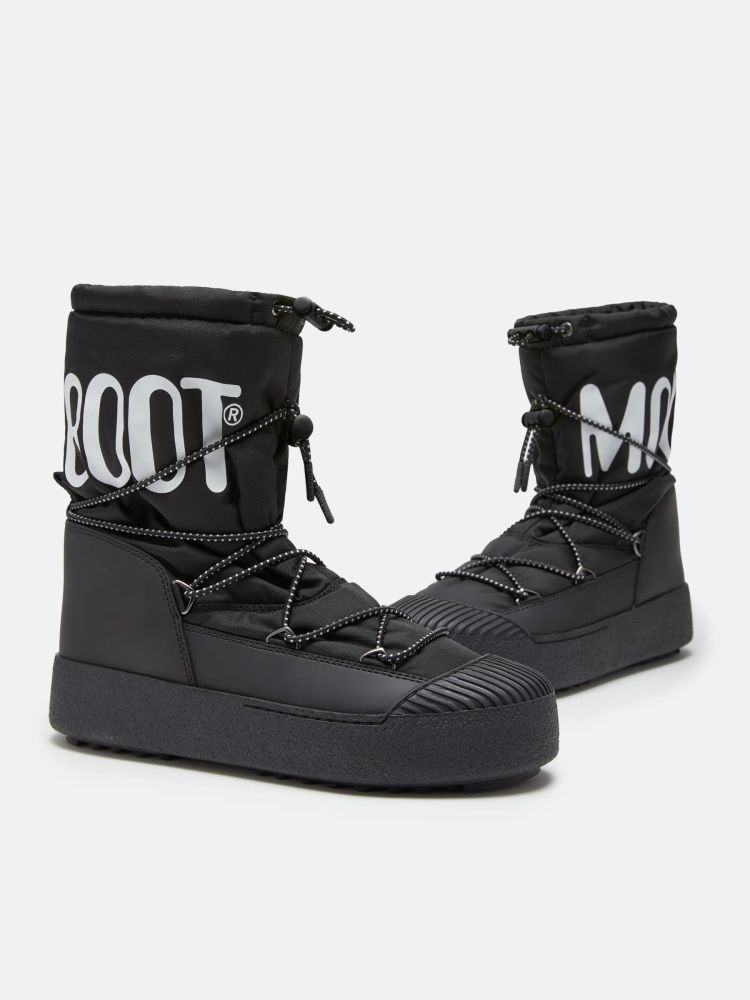 Moon Boot MB H26 Boot — Black, view 3