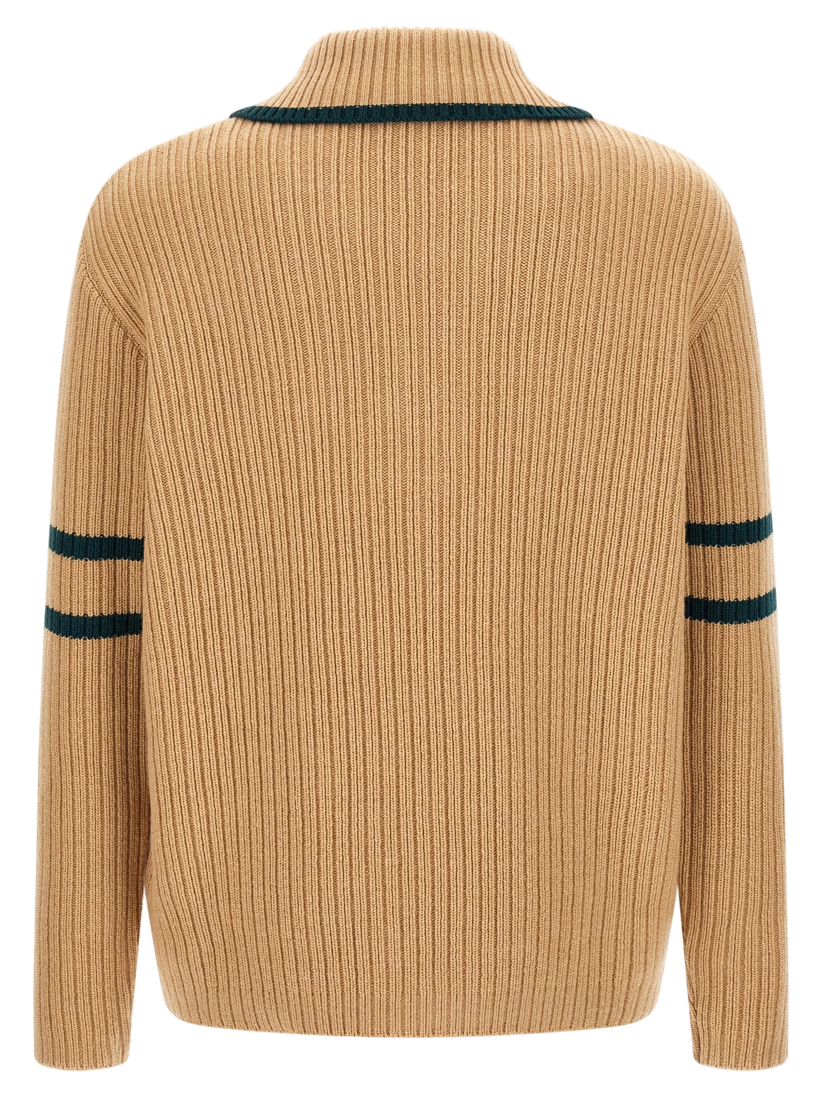 Lacoste Archive Edition Cardigan — Beige, view 2