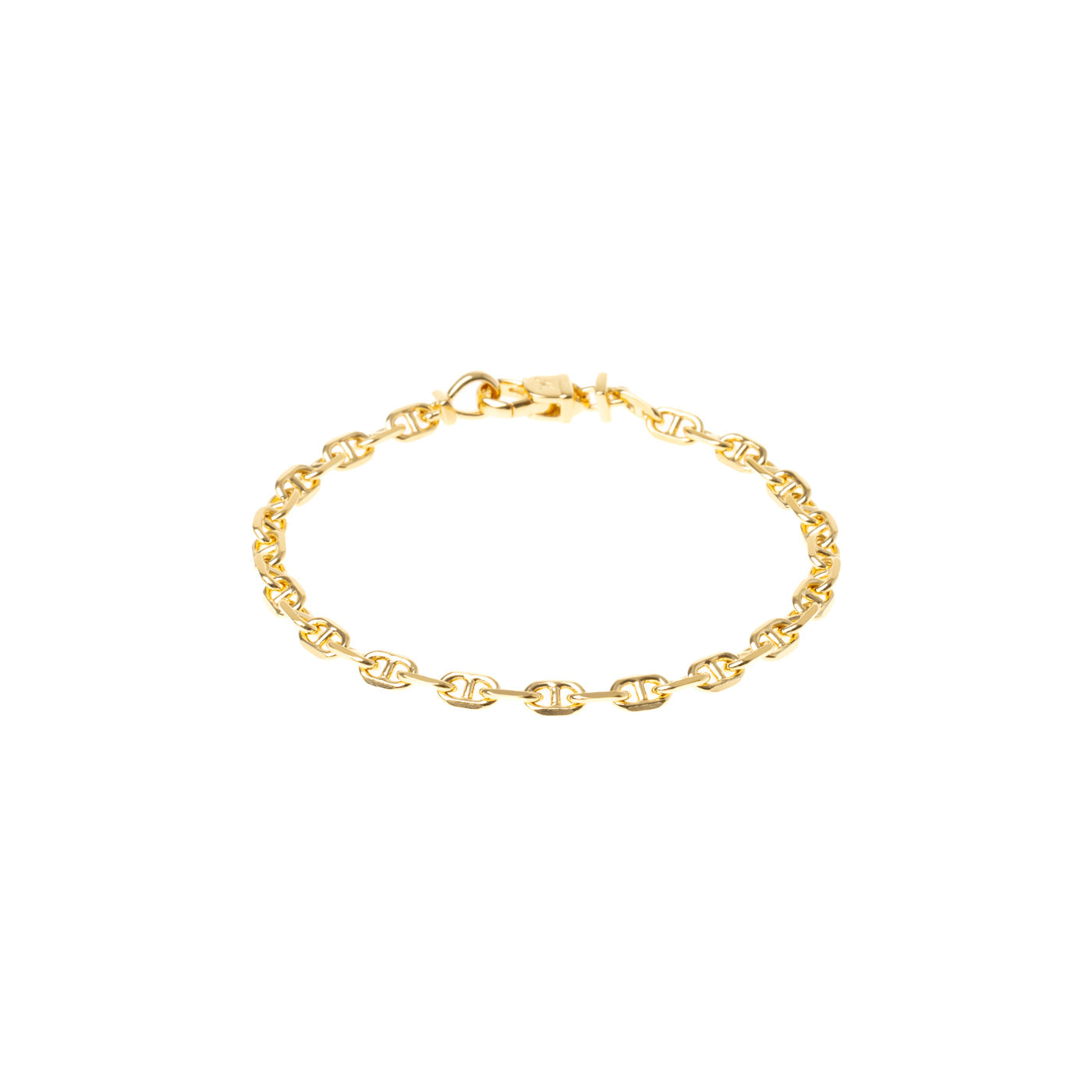 Tom Wood Cable Bracelet — Gold by Tom Wood