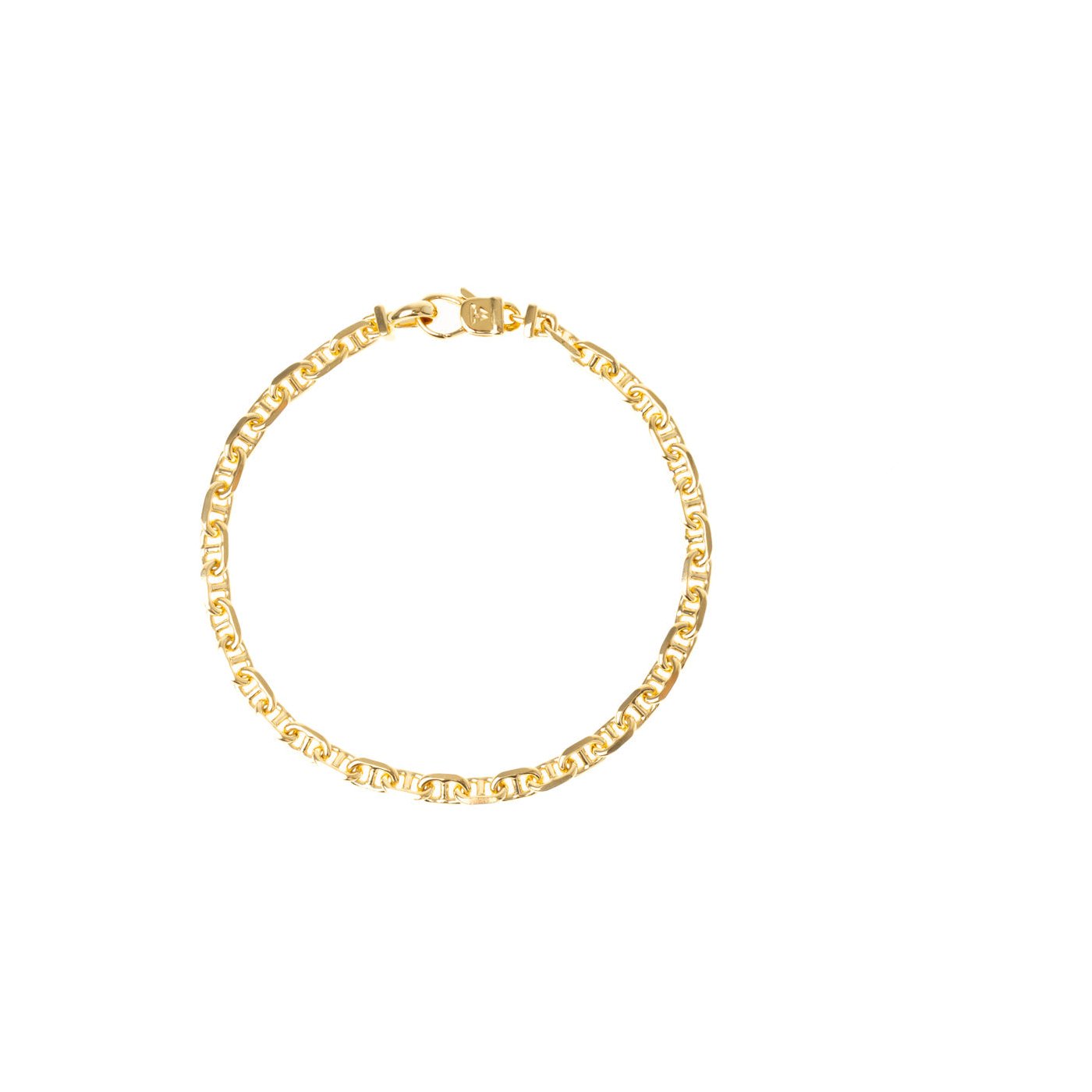 Tom Wood Cable Bracelet — Gold, view 2