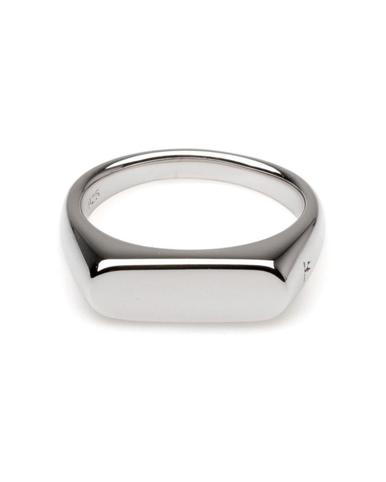 Tom Wood Ring — Silver - 46 by Tom Wood