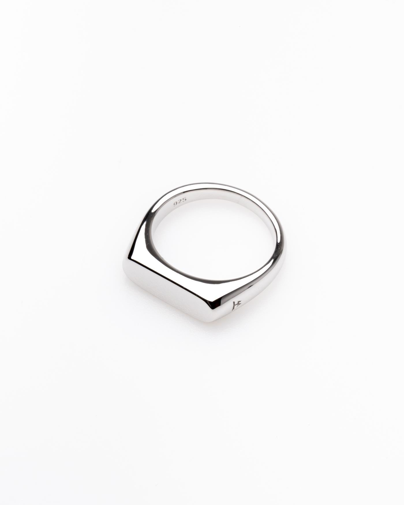 Tom Wood Ring — Silver - 46, view 2