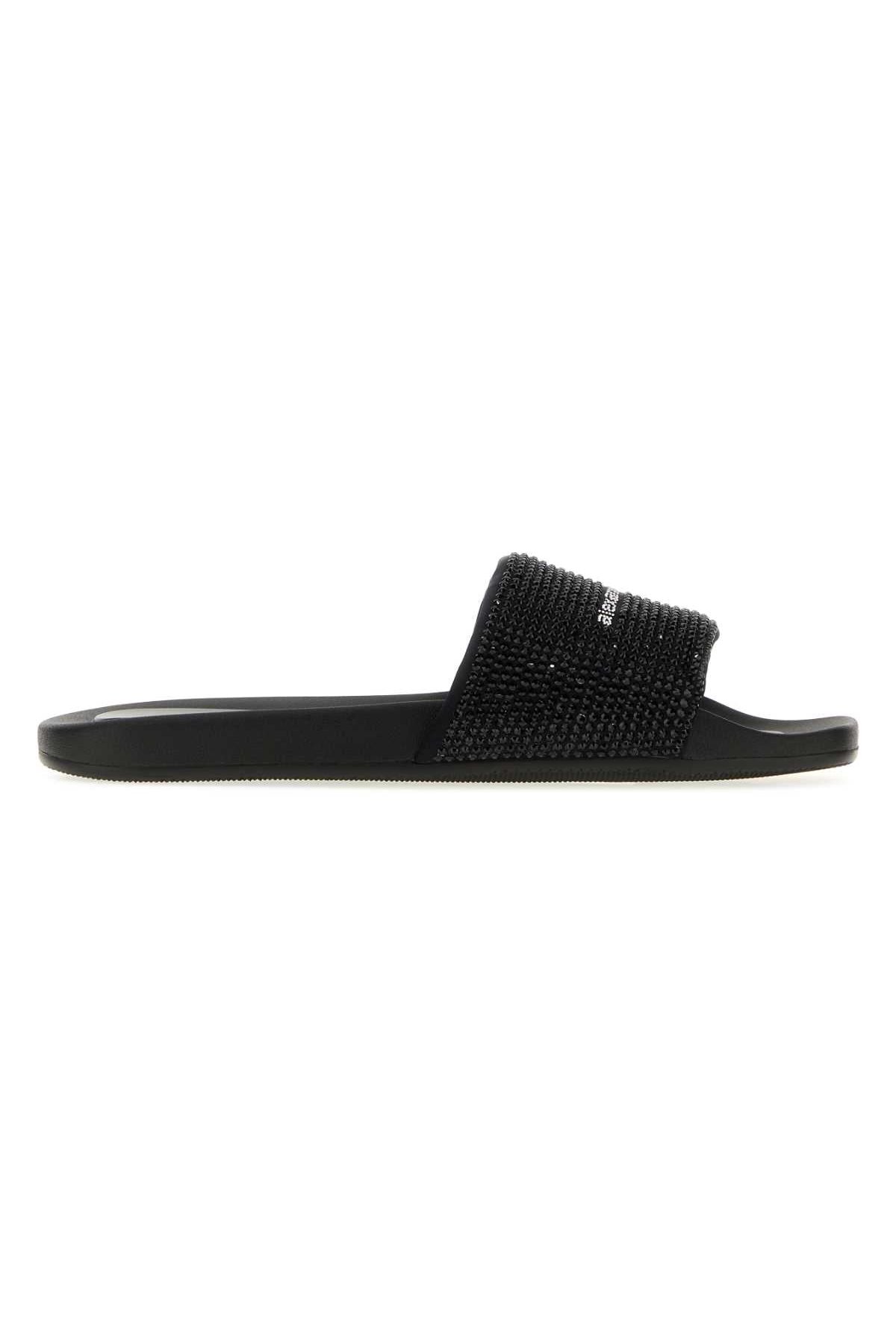 Alexander Wang Hotfix Slipper — Black - 37 by Alexander Wang