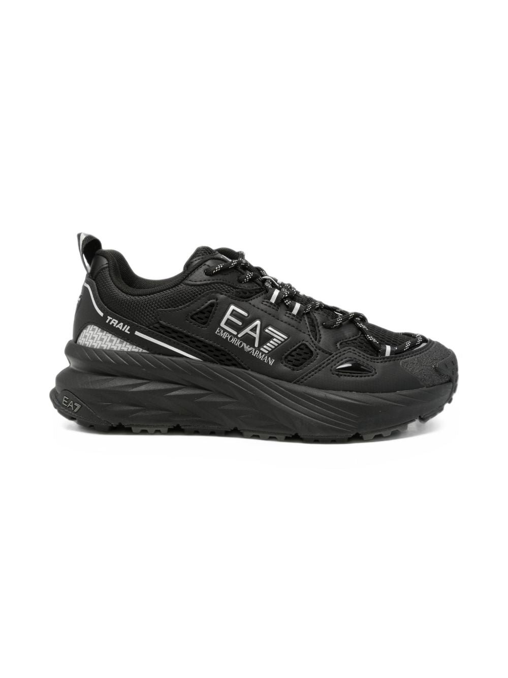 EA7 Logo Sneaker — Black by EA7