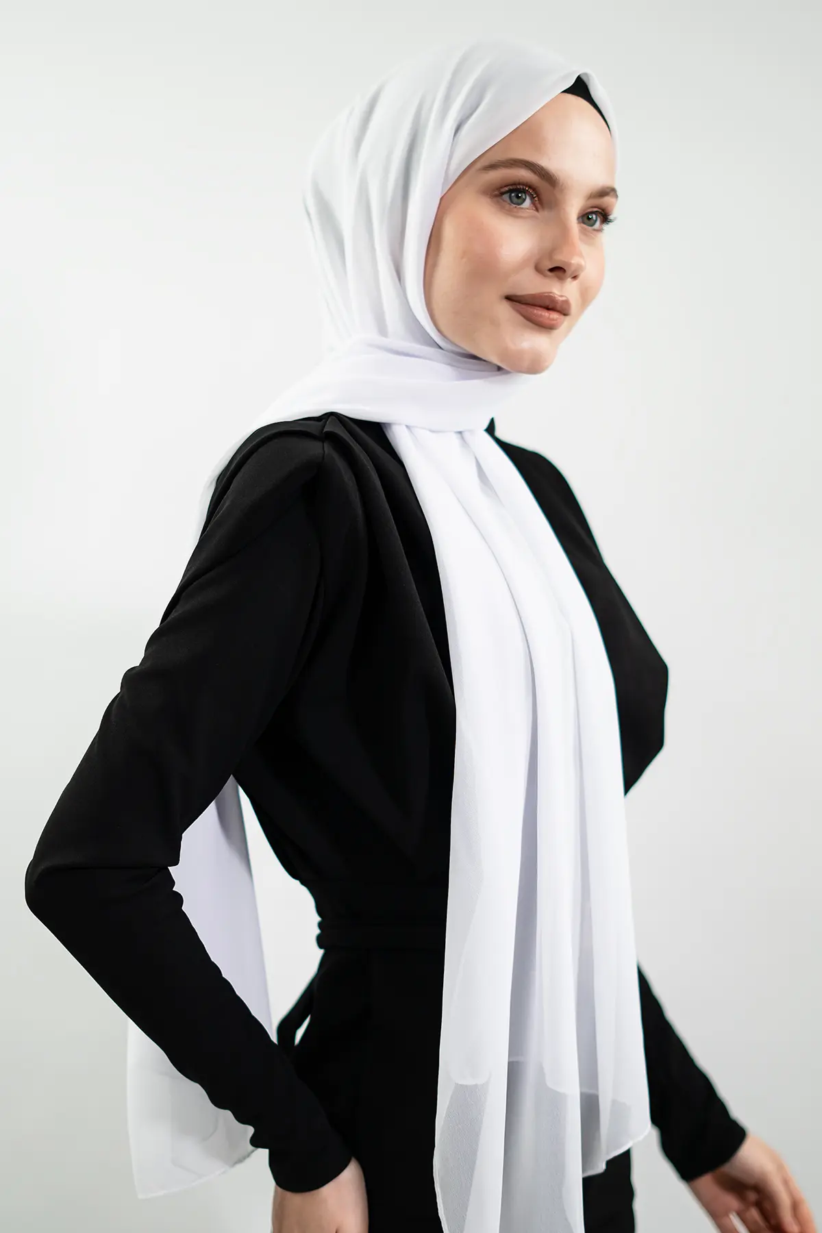 Premium Turkish Chiffon Hijab| Modest Fashion, view 4