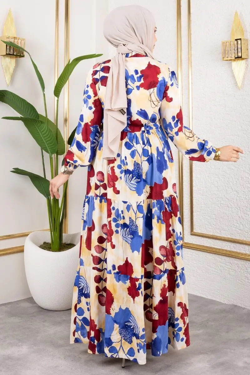 Tunnel Waist Hijab Dress, view 4