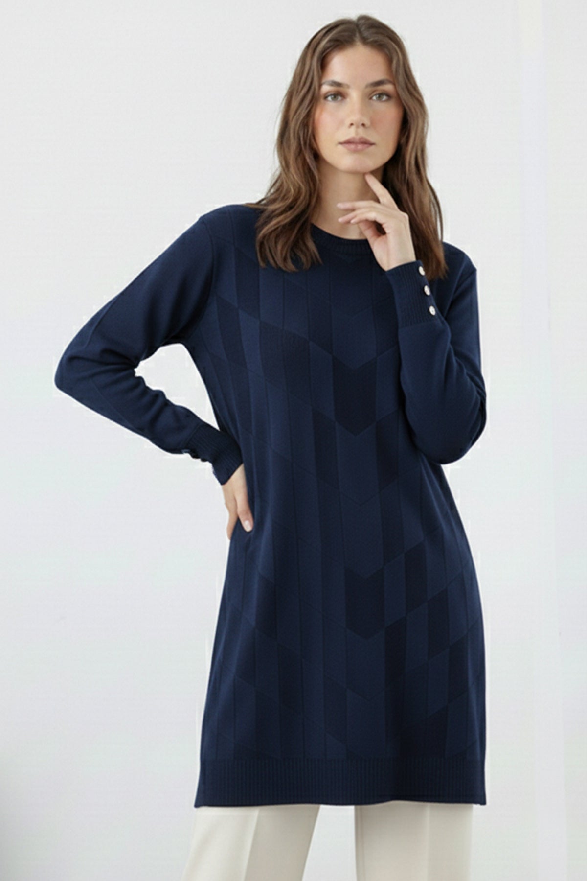 Patterned Tunic by NEOMODEST