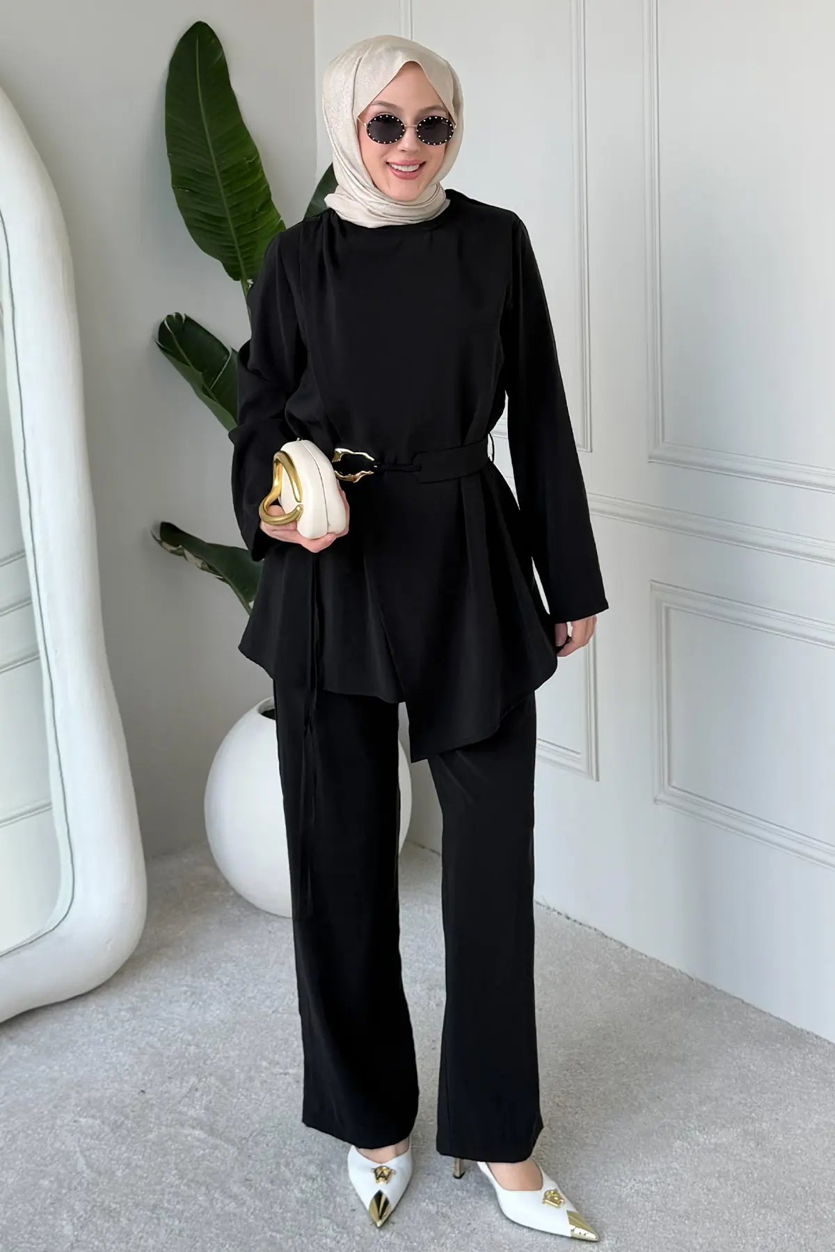 Buckled Two-piece Set, view 2