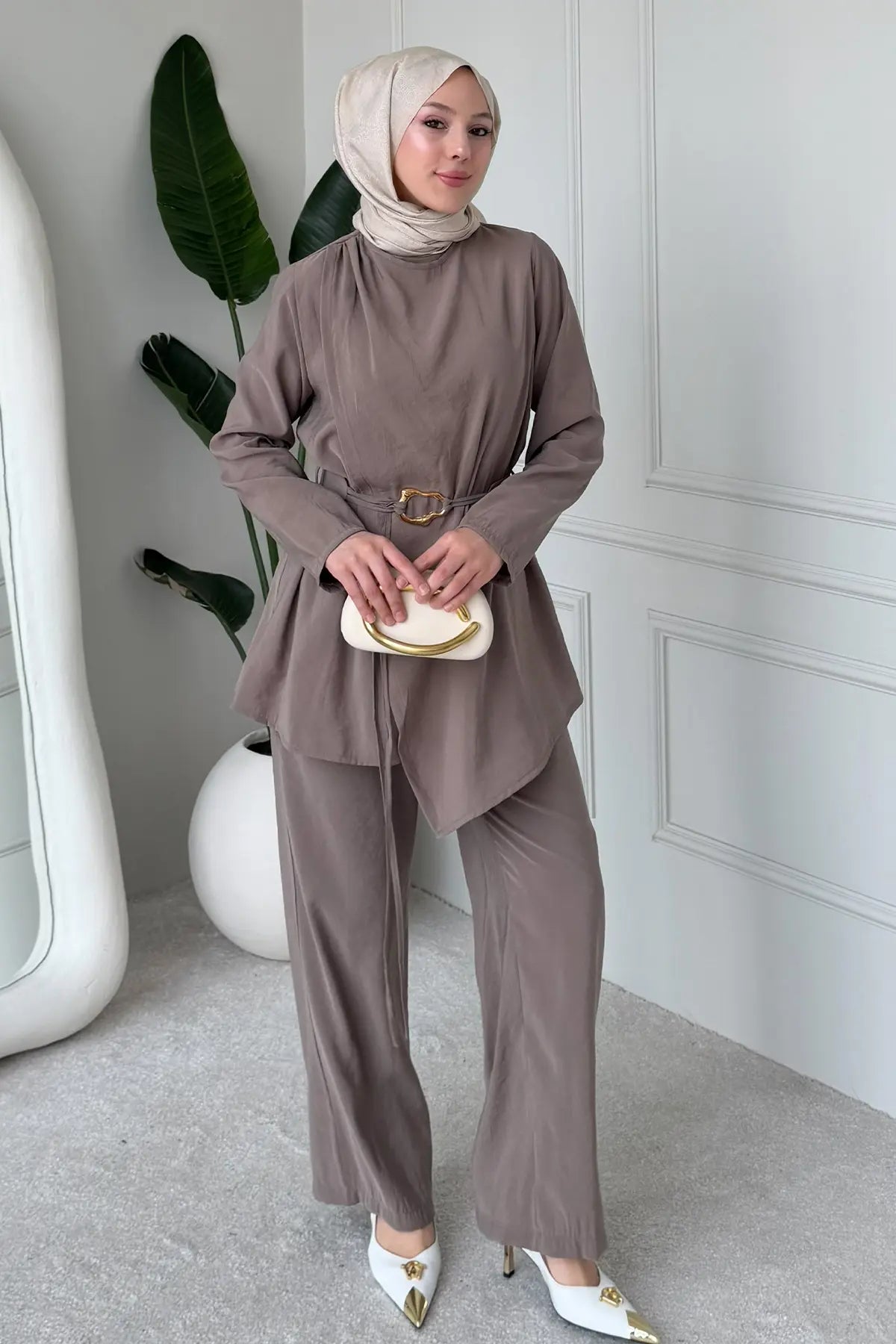 Buckled Two-piece Set, view 3