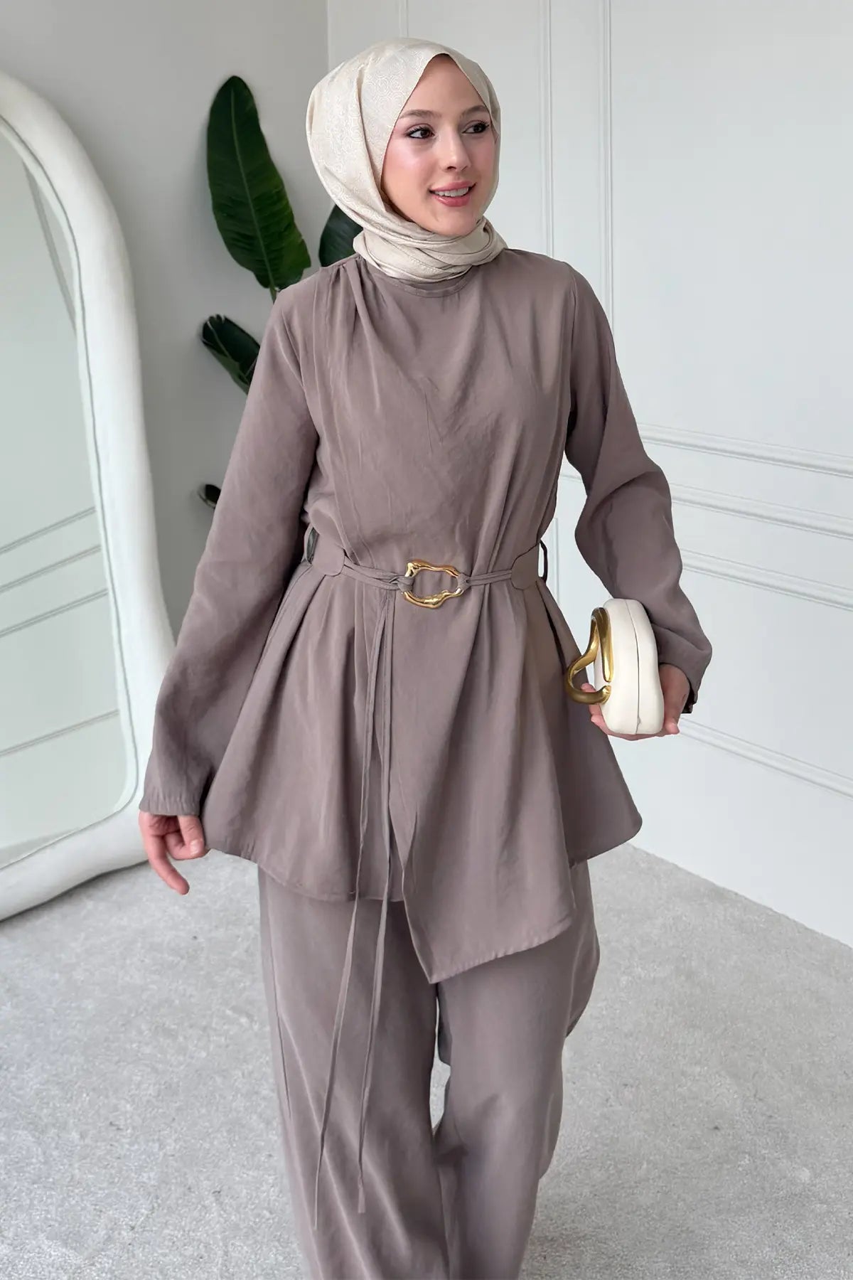 Buckled Two-piece Set, view 4