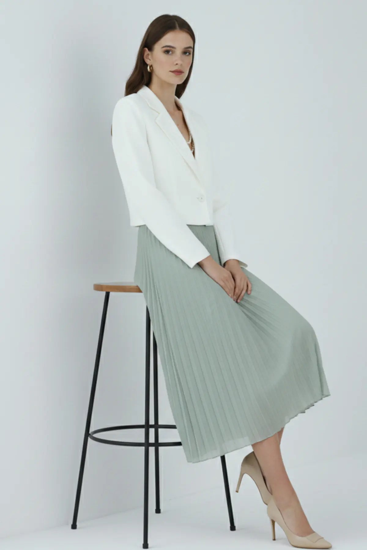 Pleated Skirt, view 2