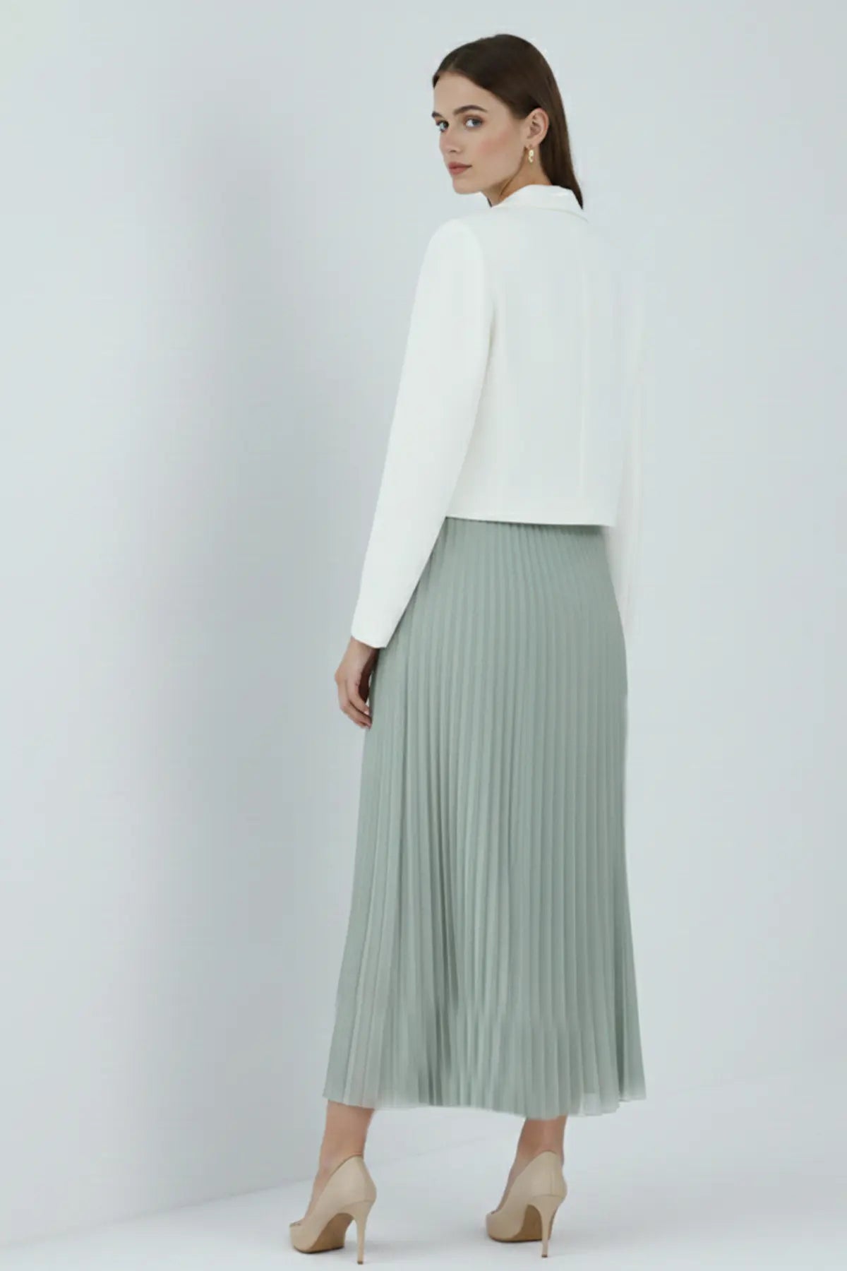 Pleated Skirt, view 4