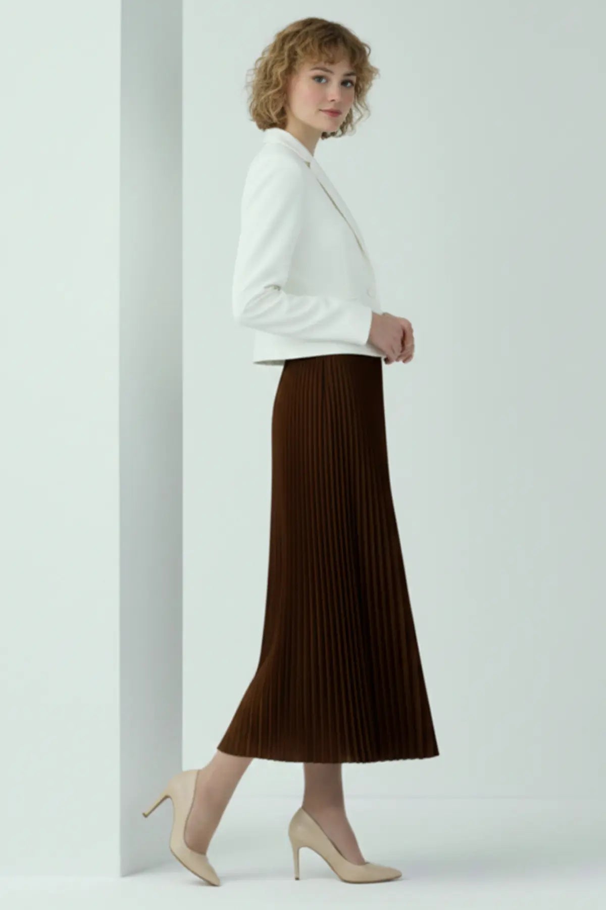 Pleated Skirt, view 3
