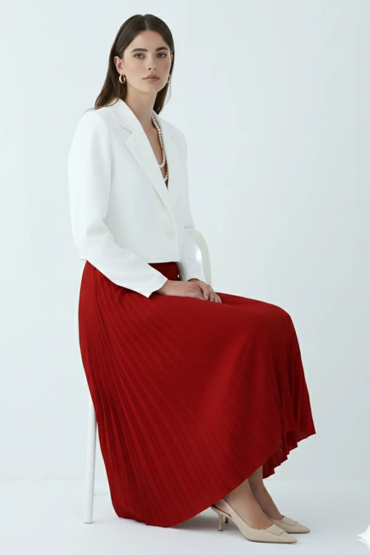 Pleated Skirt, view 2