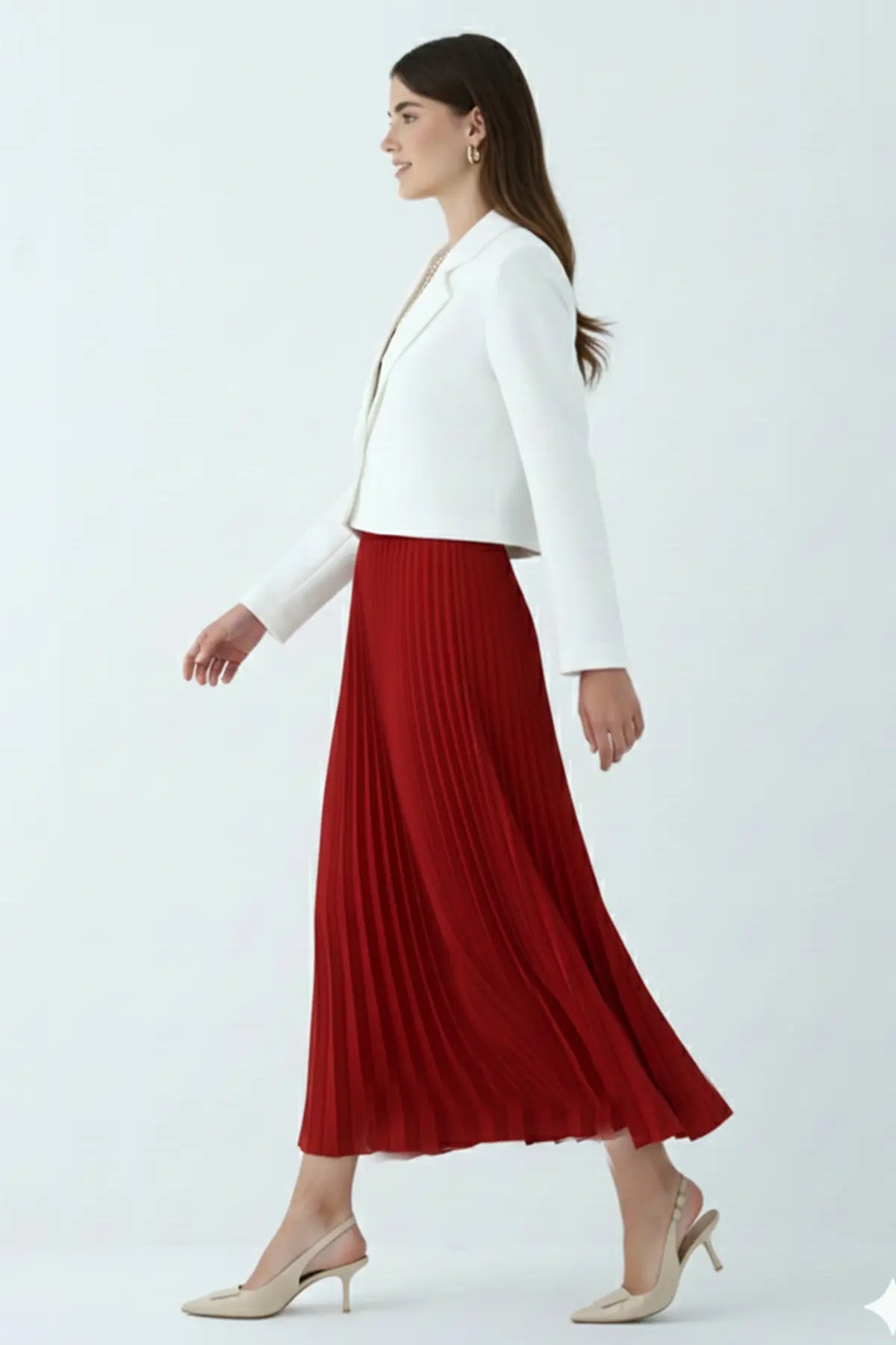 Pleated Skirt, view 4