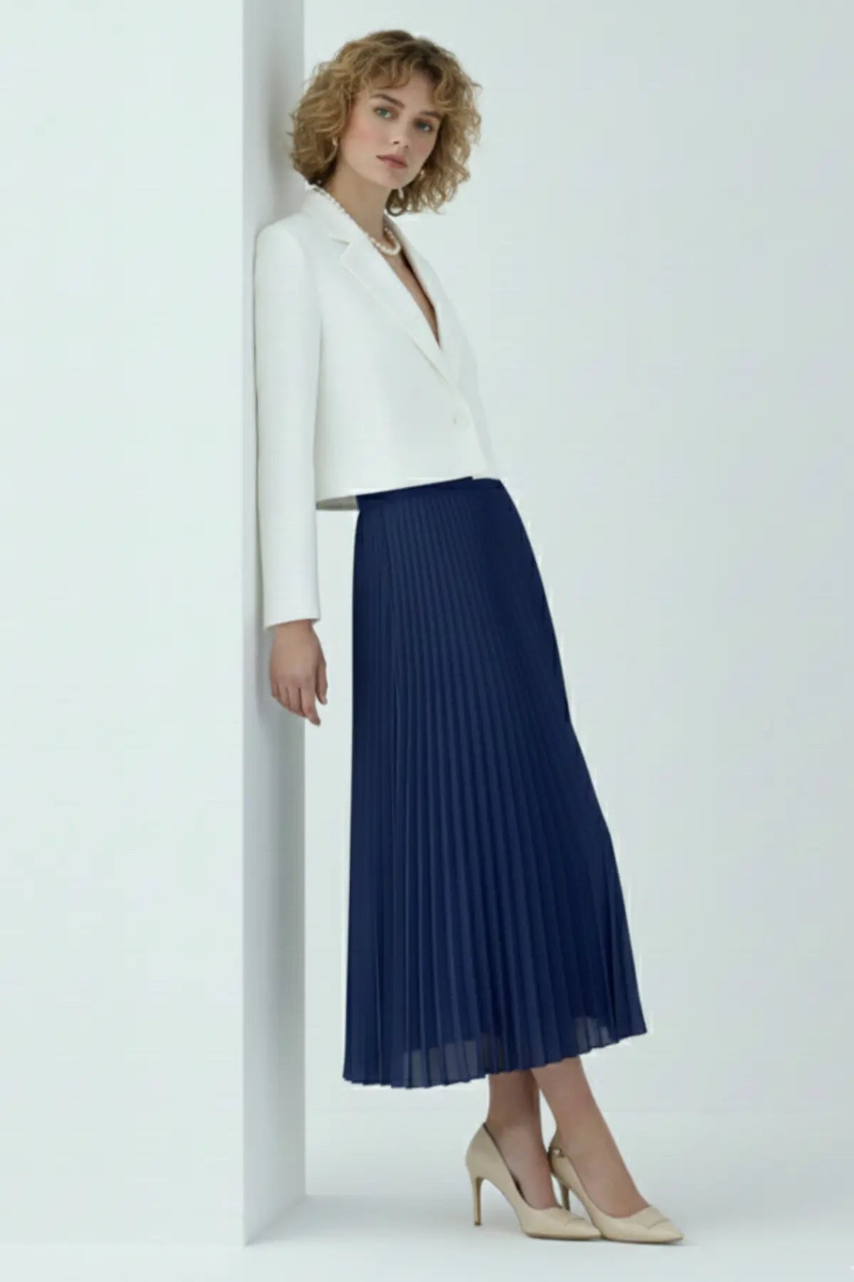 Pleated Skirt, view 3