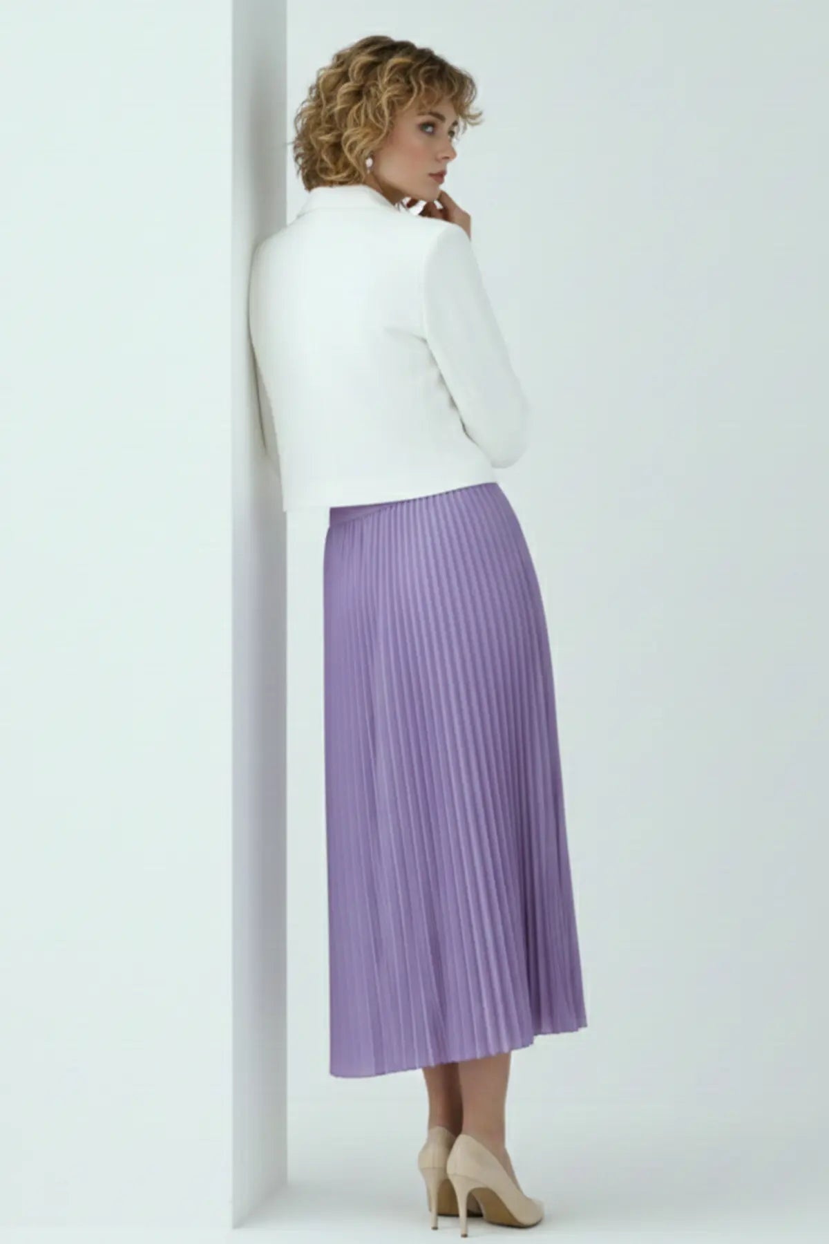 Pleated Skirt, view 4