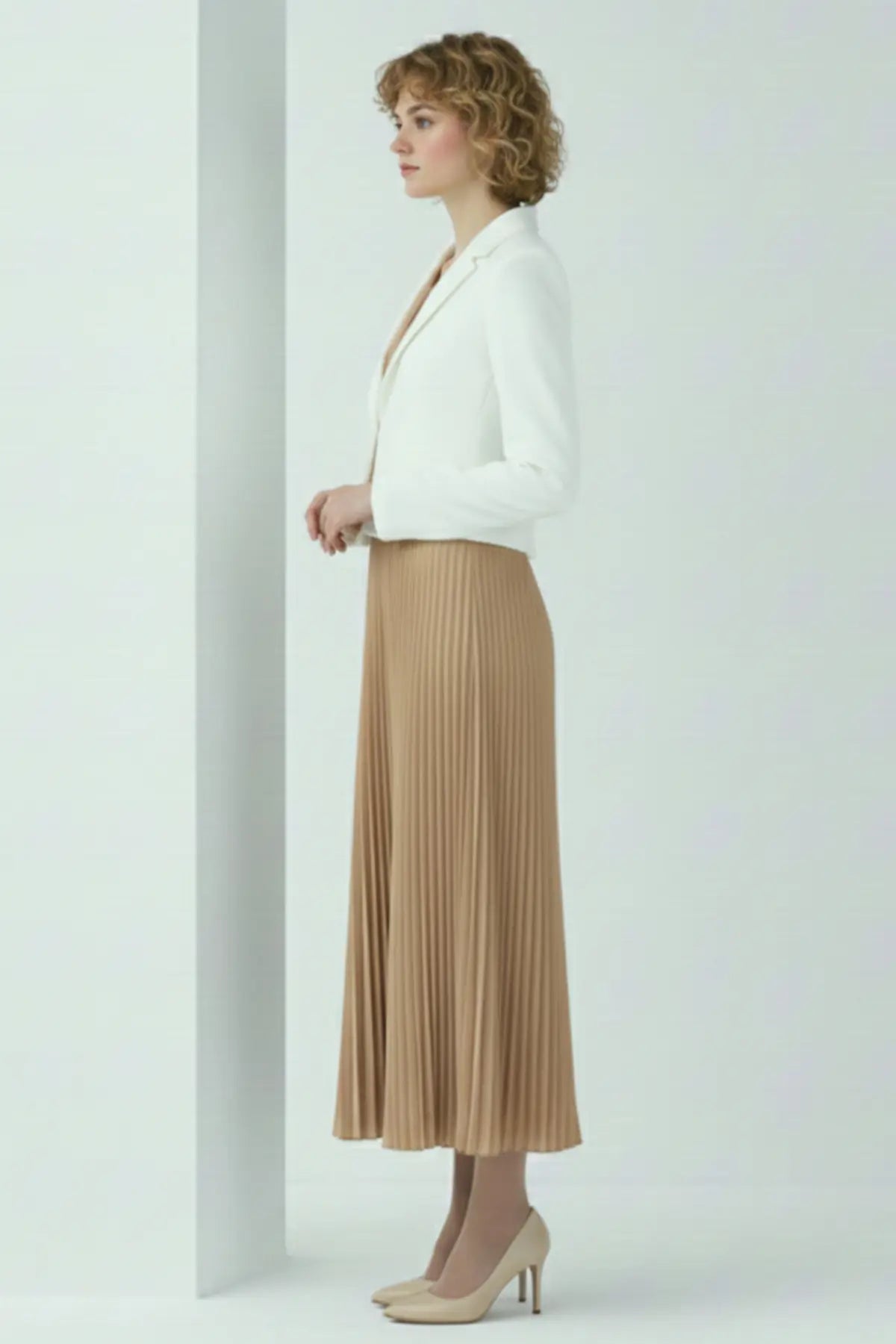 Pleated Skirt, view 3