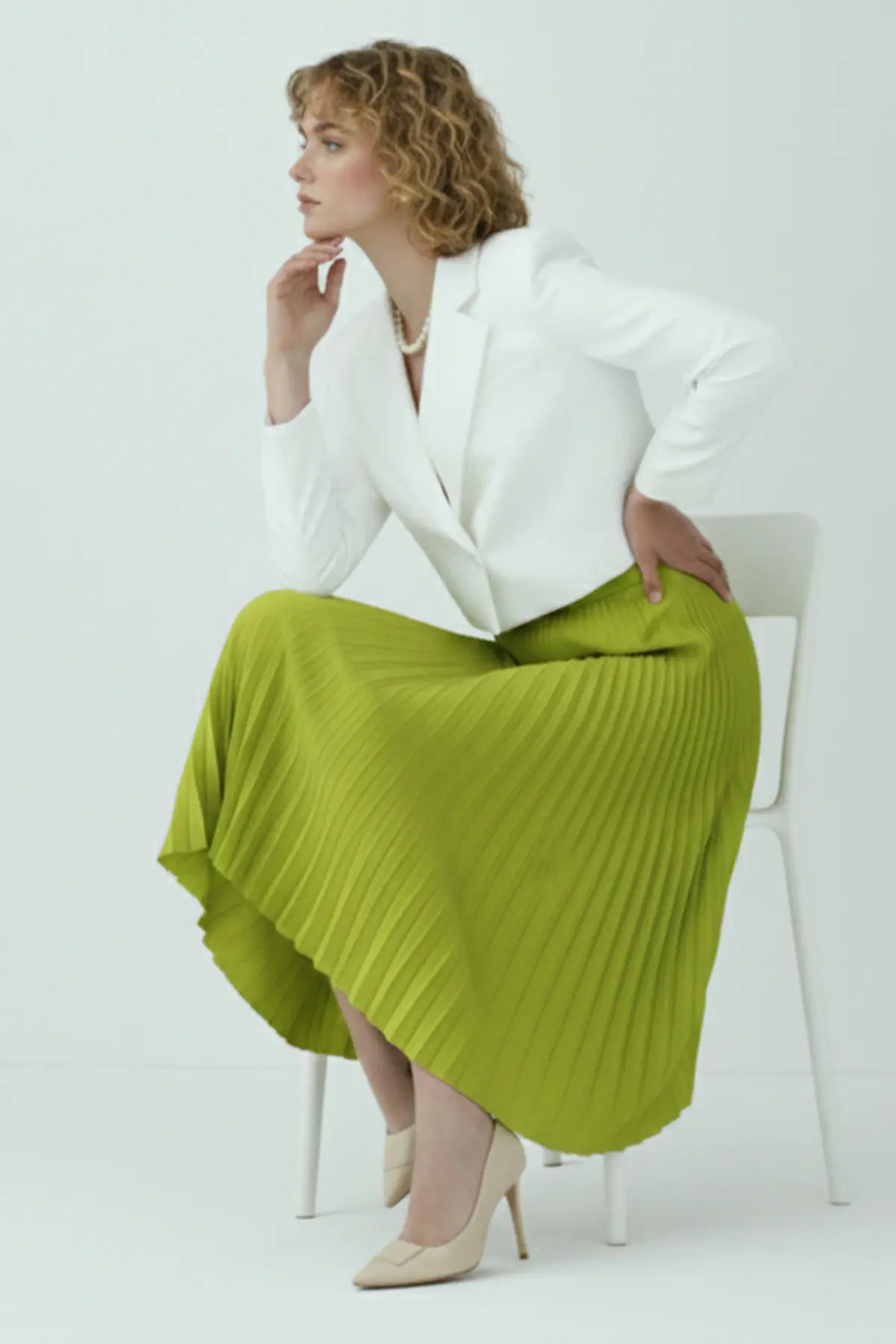 Pleated Skirt, view 2