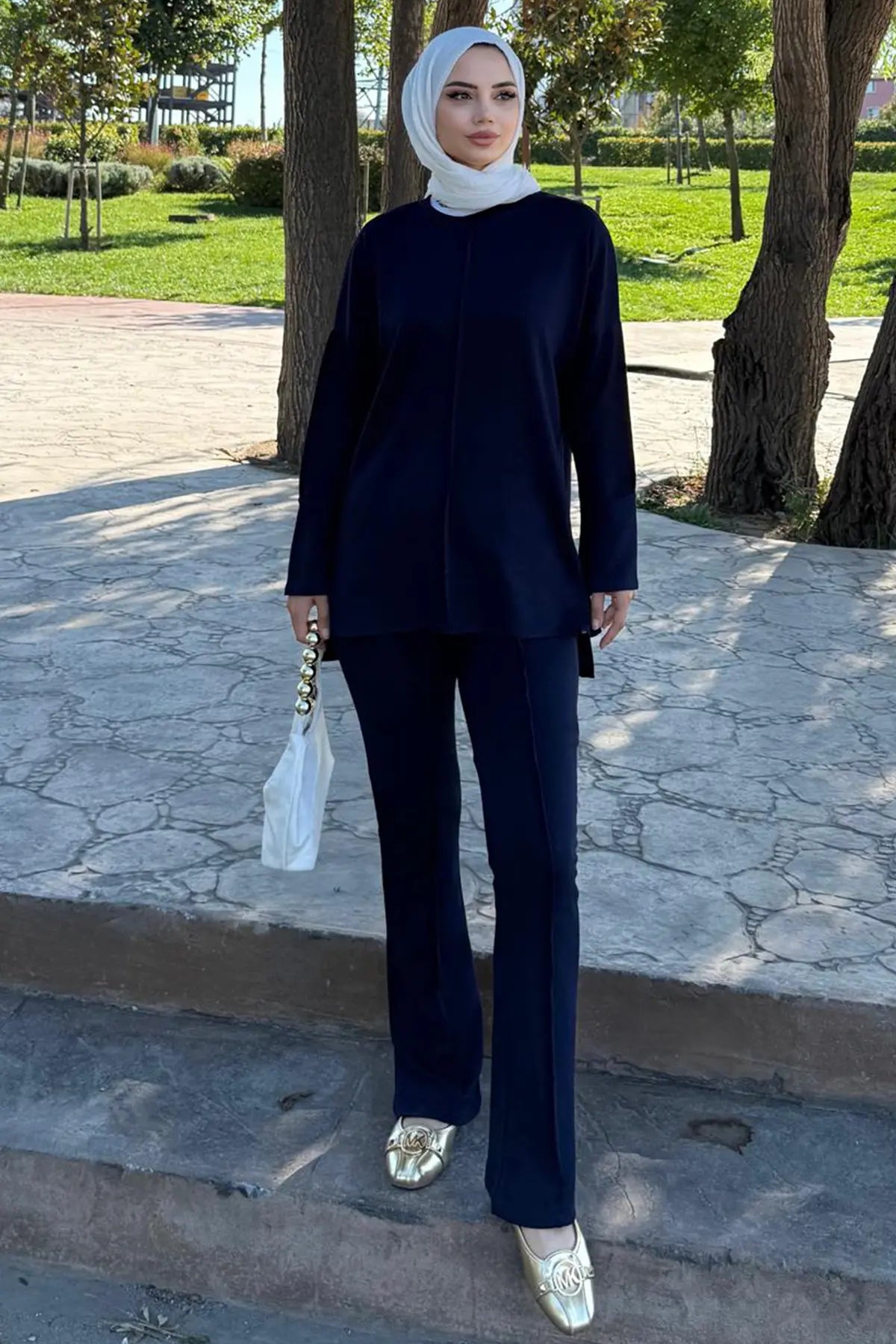 Two-piece Set With Stitching Detail, view 5