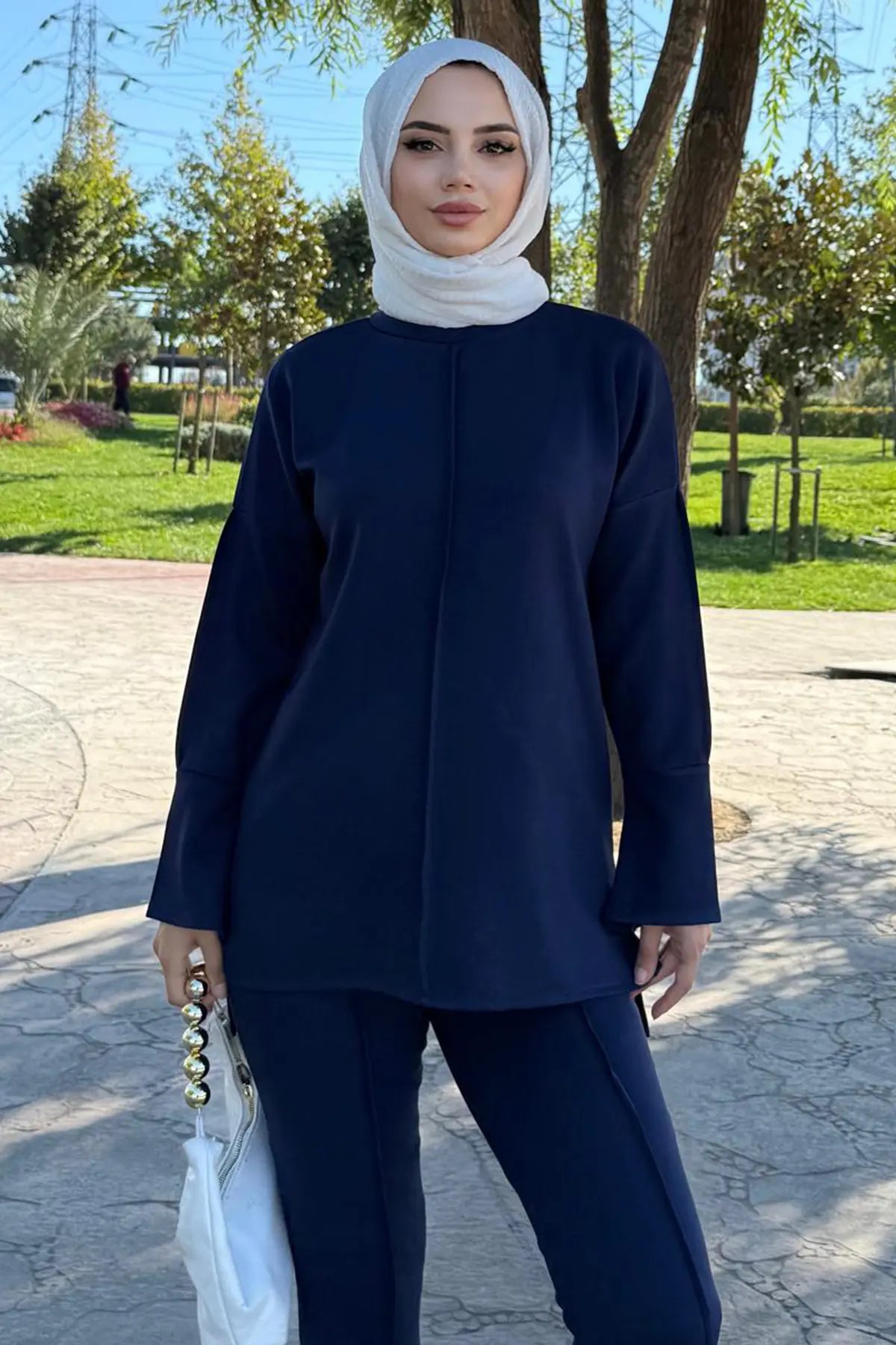Two-piece Set With Stitching Detail, view 6