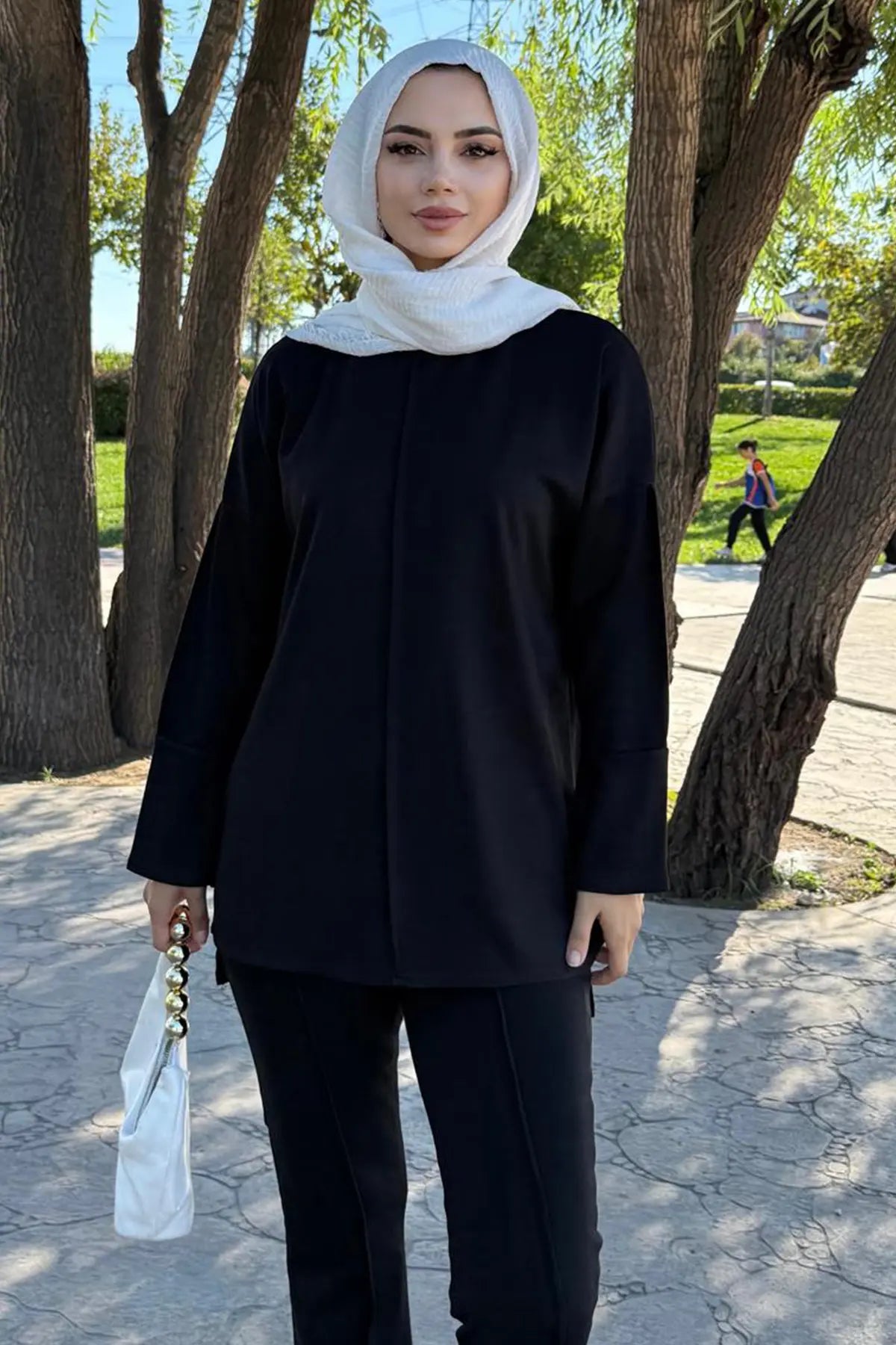Two-piece Set With Stitching Detail, view 2