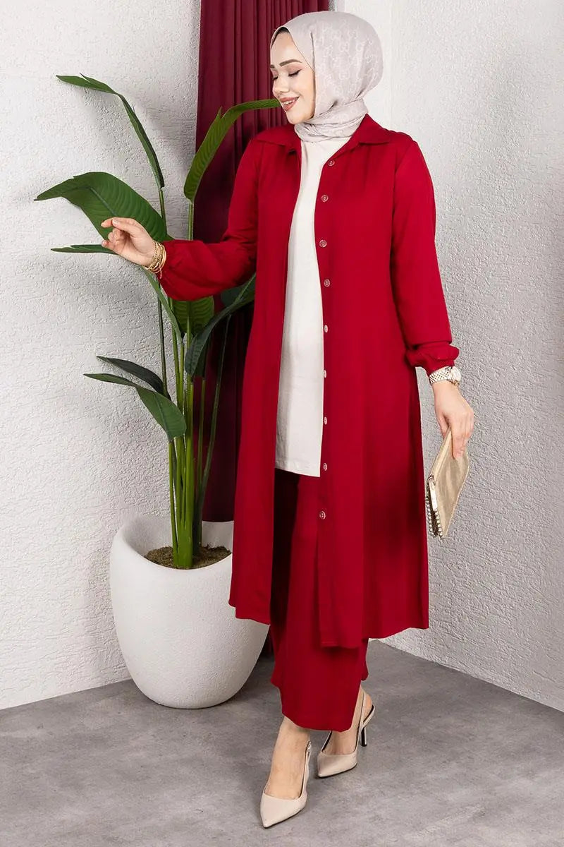Long Hijab Suit, view 2