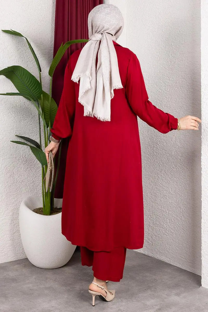 Long Hijab Suit, view 3