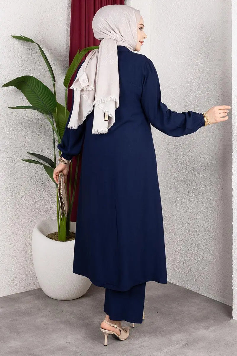 Long Hijab Suit, view 3