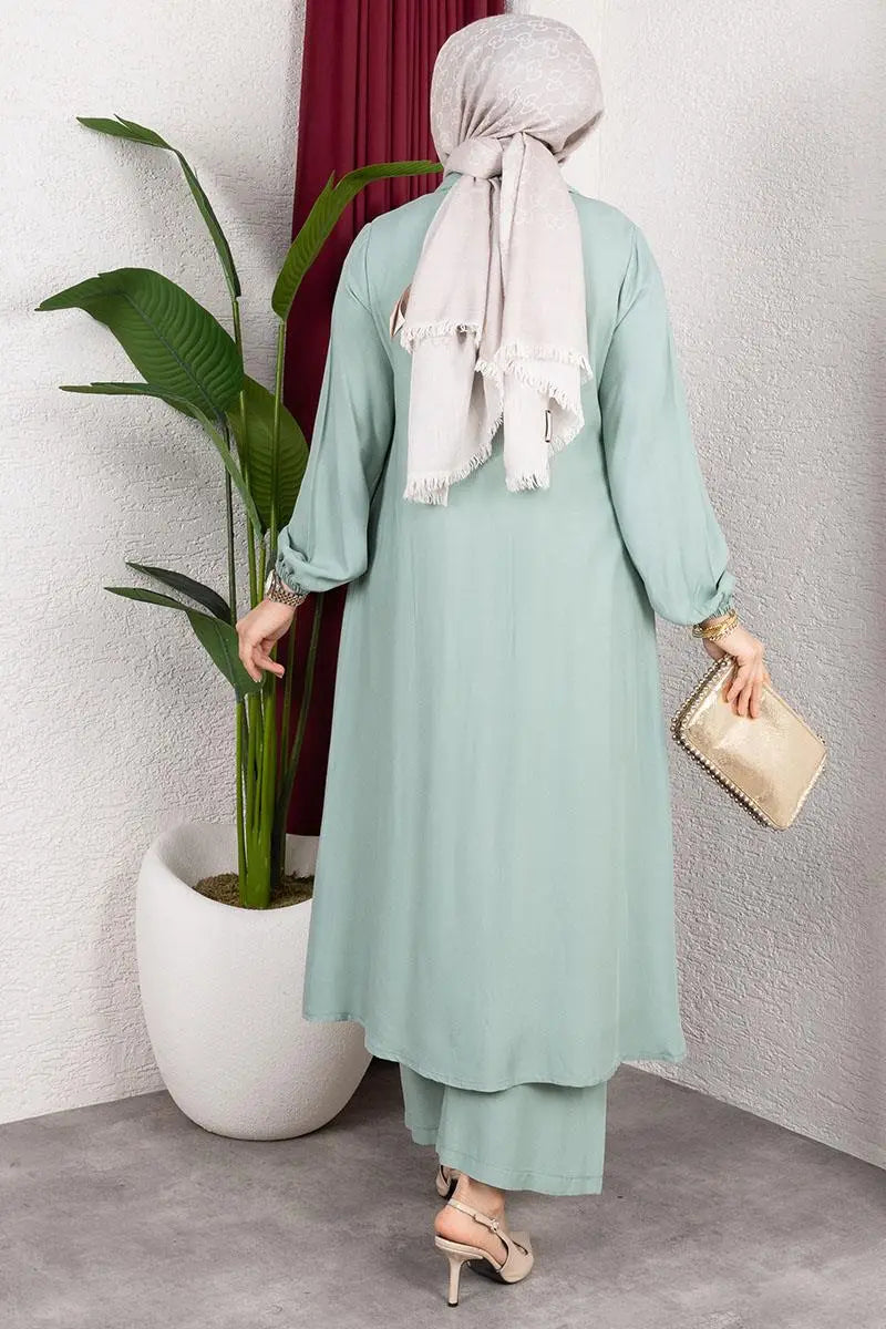 Long Hijab Suit, view 3