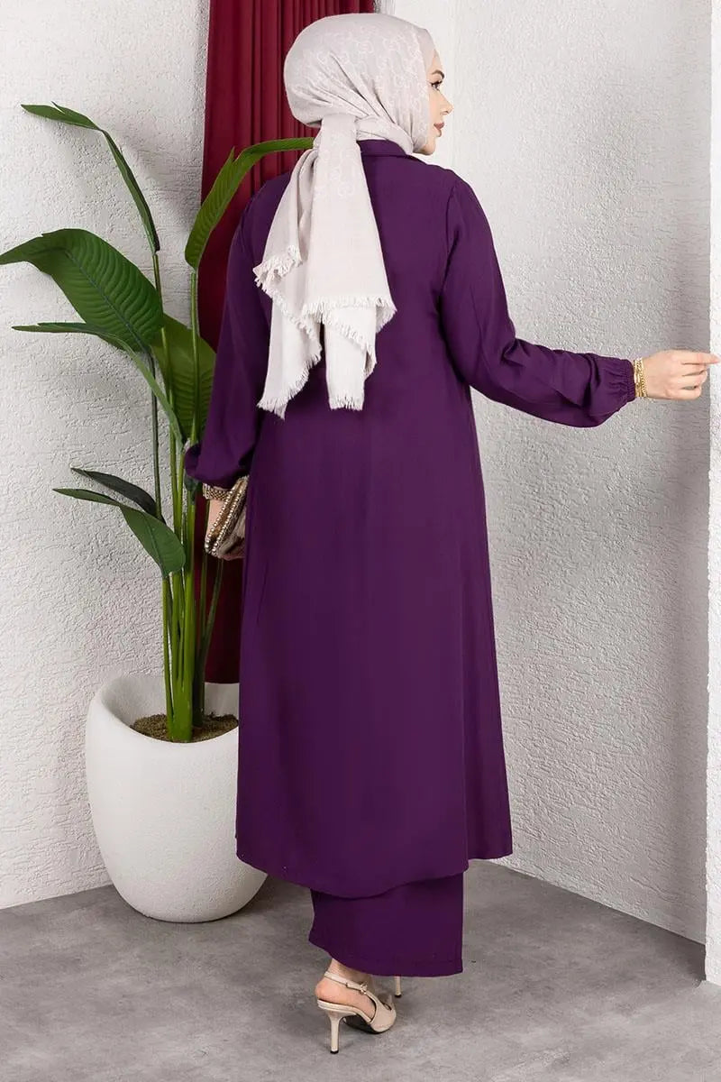 Long Hijab Suit, view 3