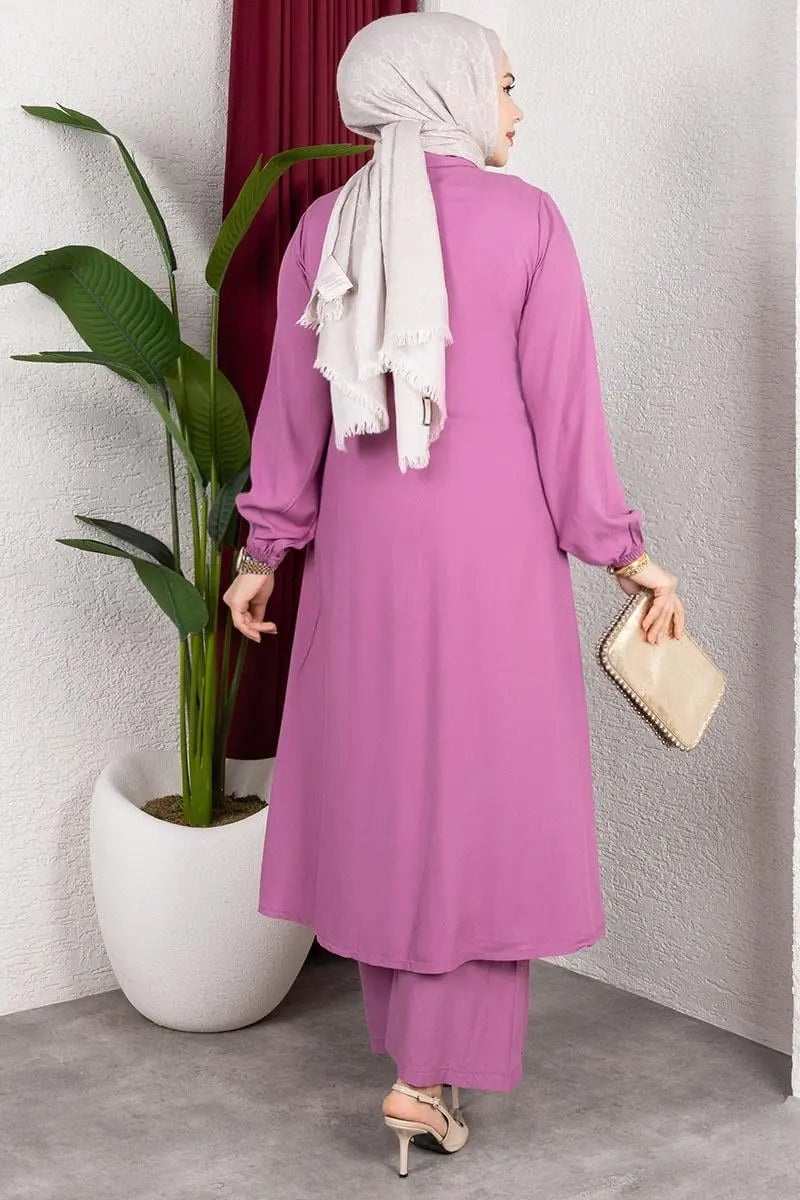 Long Hijab Suit, view 3
