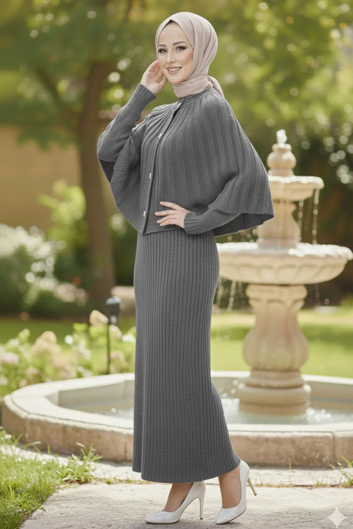 Bolero Knit Dress, view 3