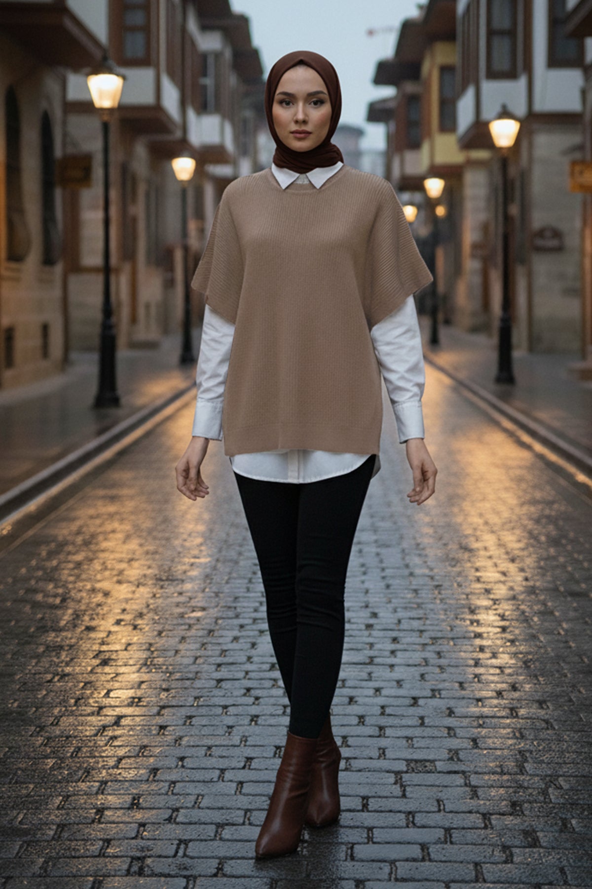 Oversize Knit Sweater by NEOMODEST