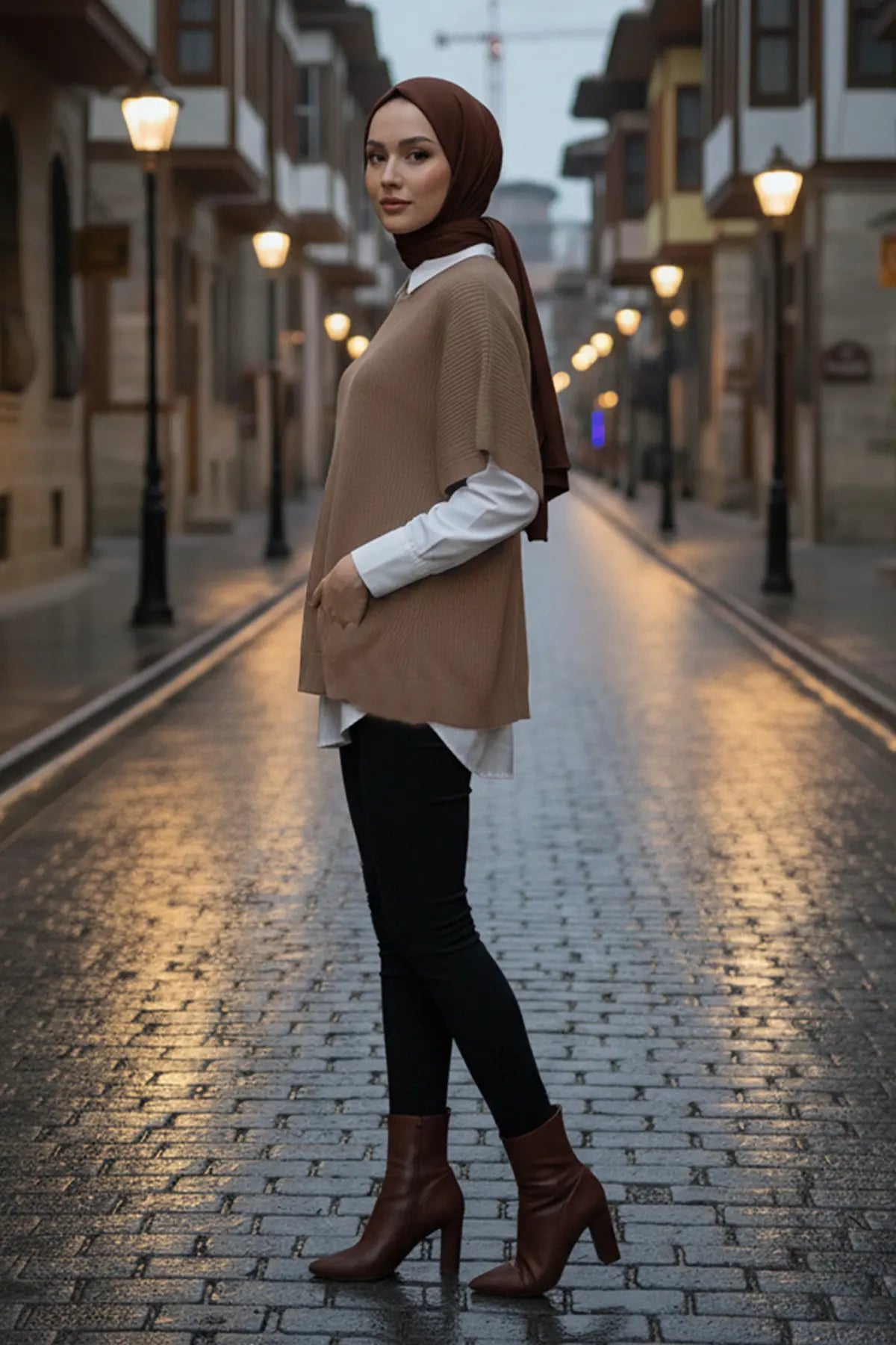 Oversize Knit Sweater, view 2