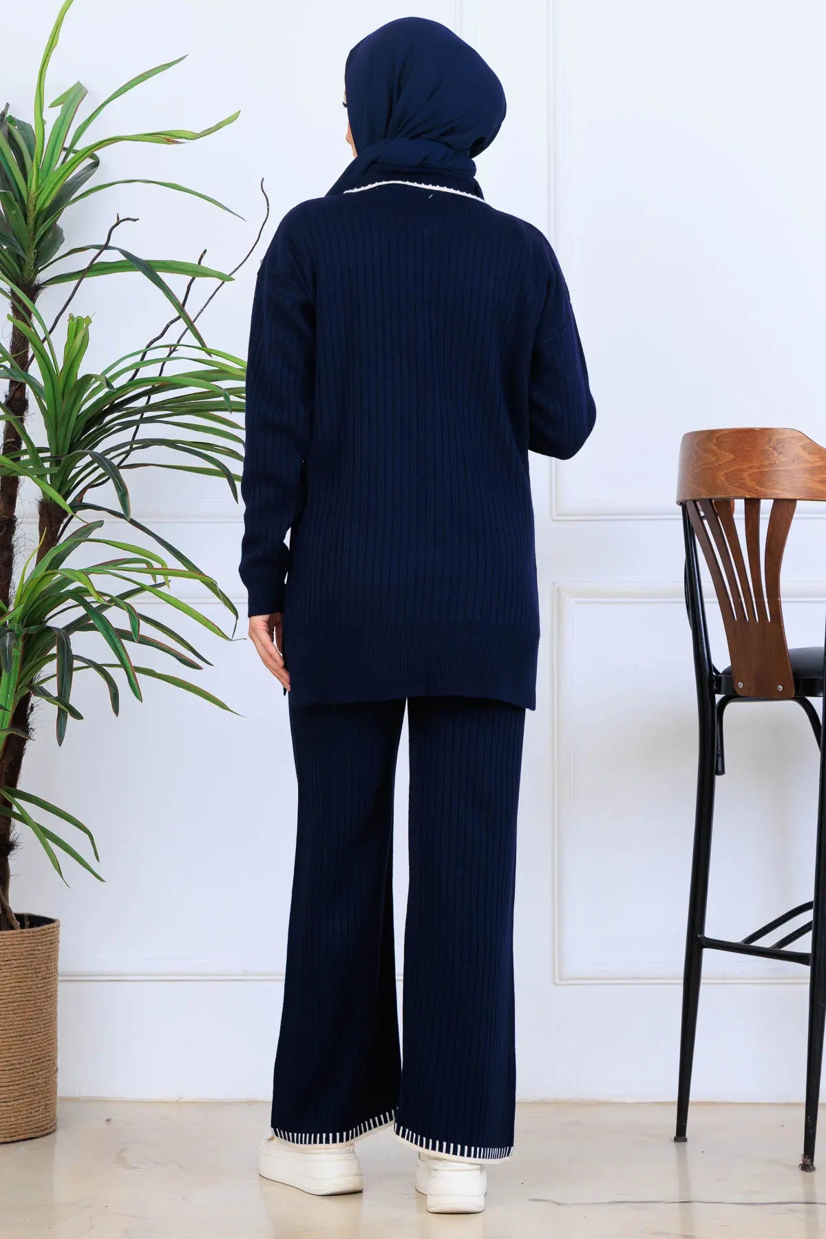 Ribbon Detail Knitwear Set, view 4